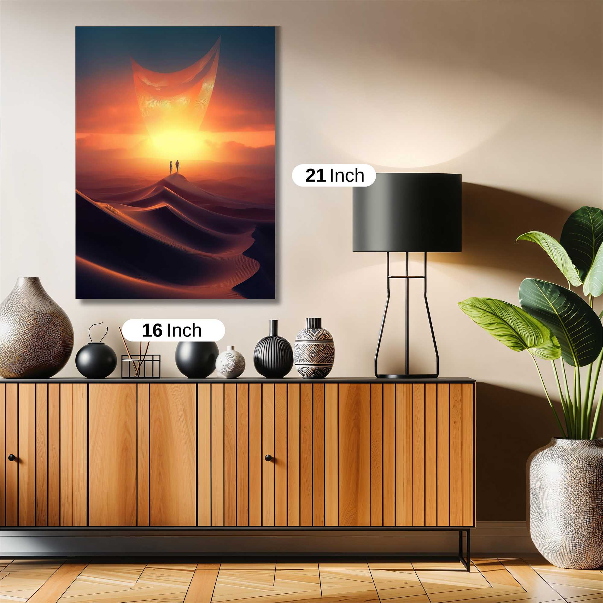 Sunset Serenity Safe Wall Magnetic / M