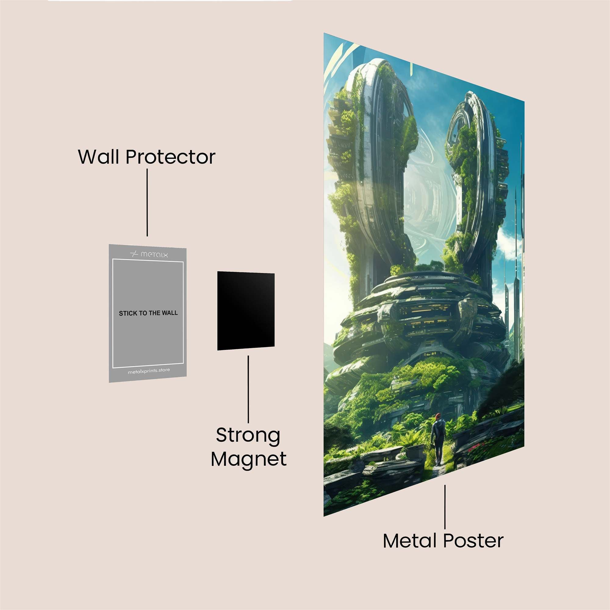 Edenic Gateway Safe Wall Magnetic / M
