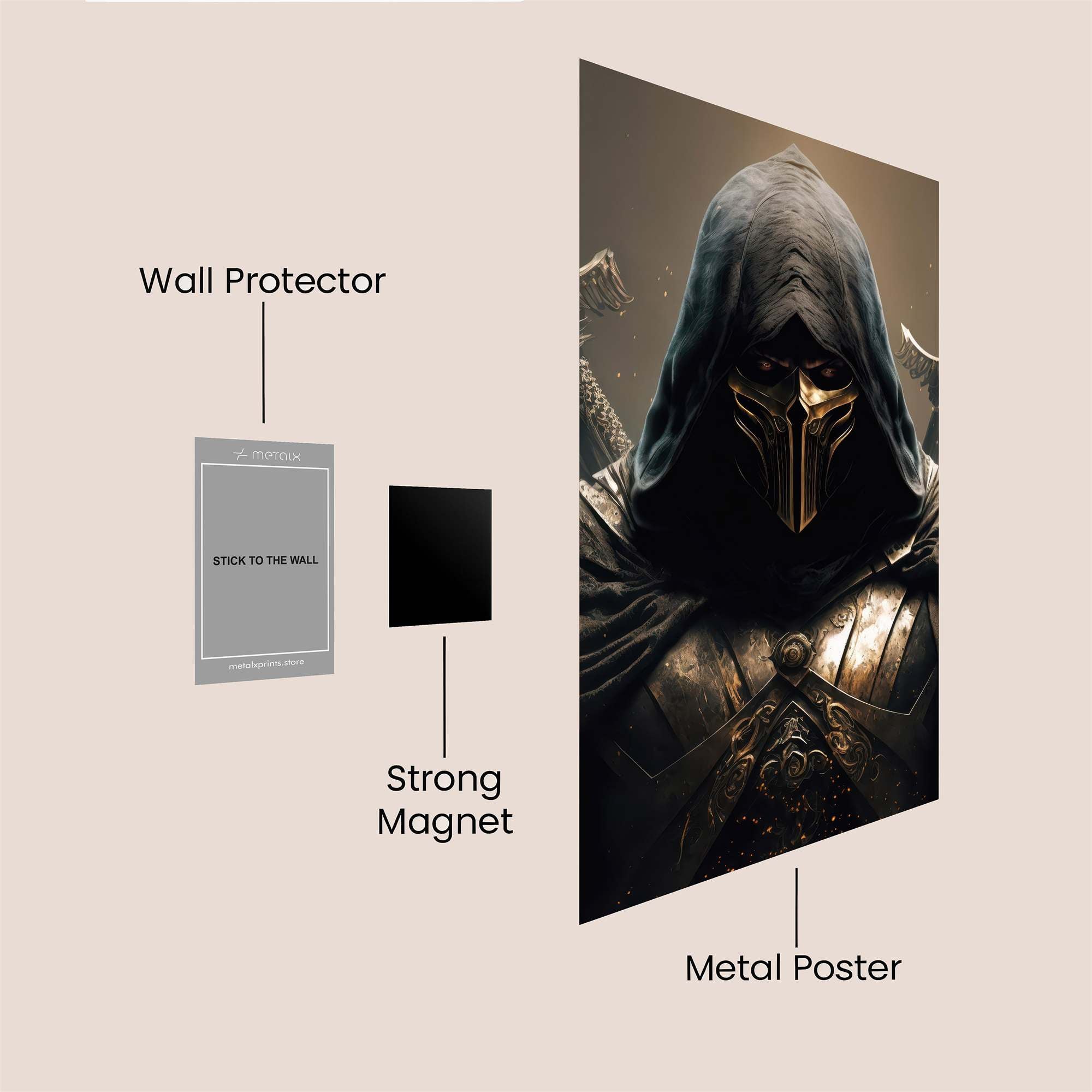 Reaper Enigma Safe Wall Magnetic / M