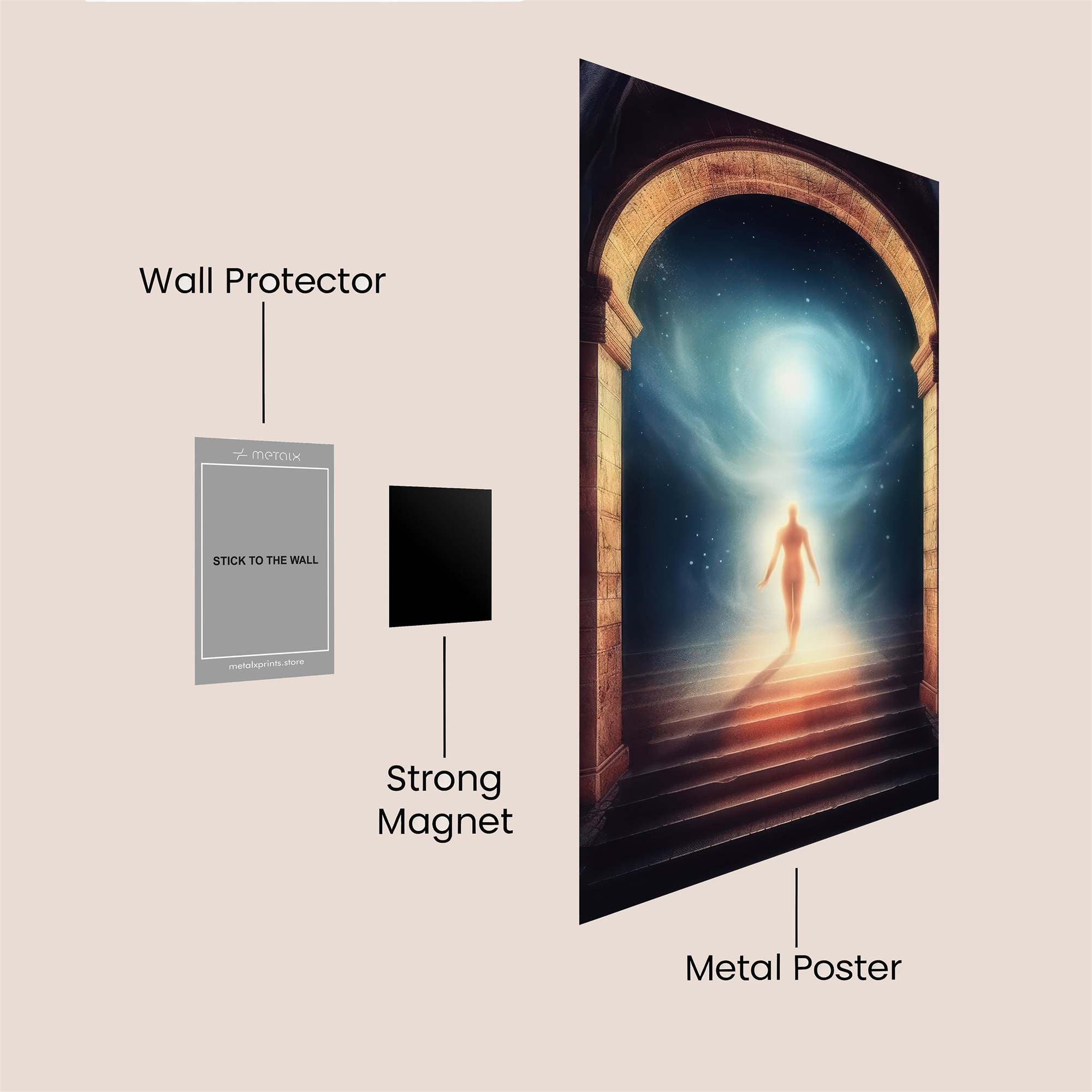 Journey Enlightened Safe Wall Magnetic / M