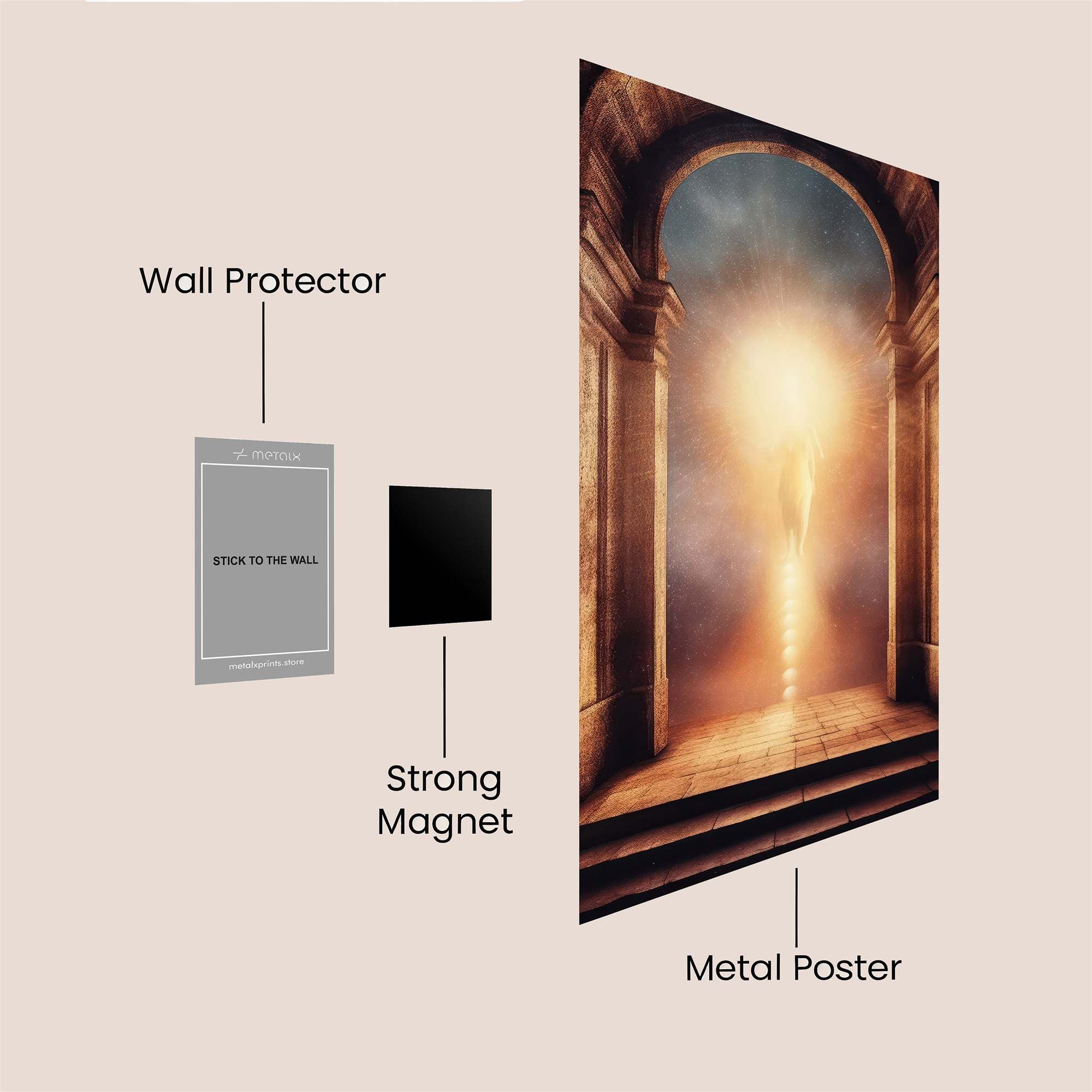 Divine Radiance Safe Wall Magnetic / M