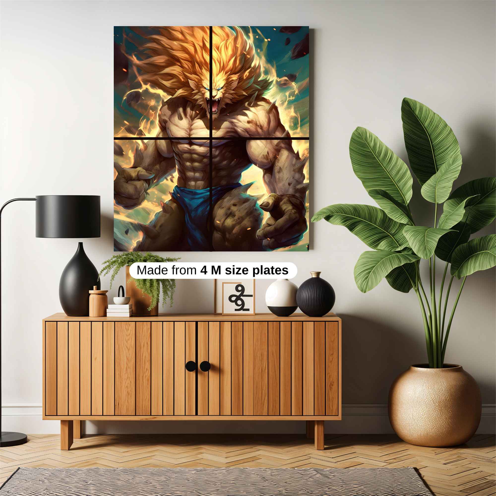 Aslan Fierce Safe Wall Magnetic / M