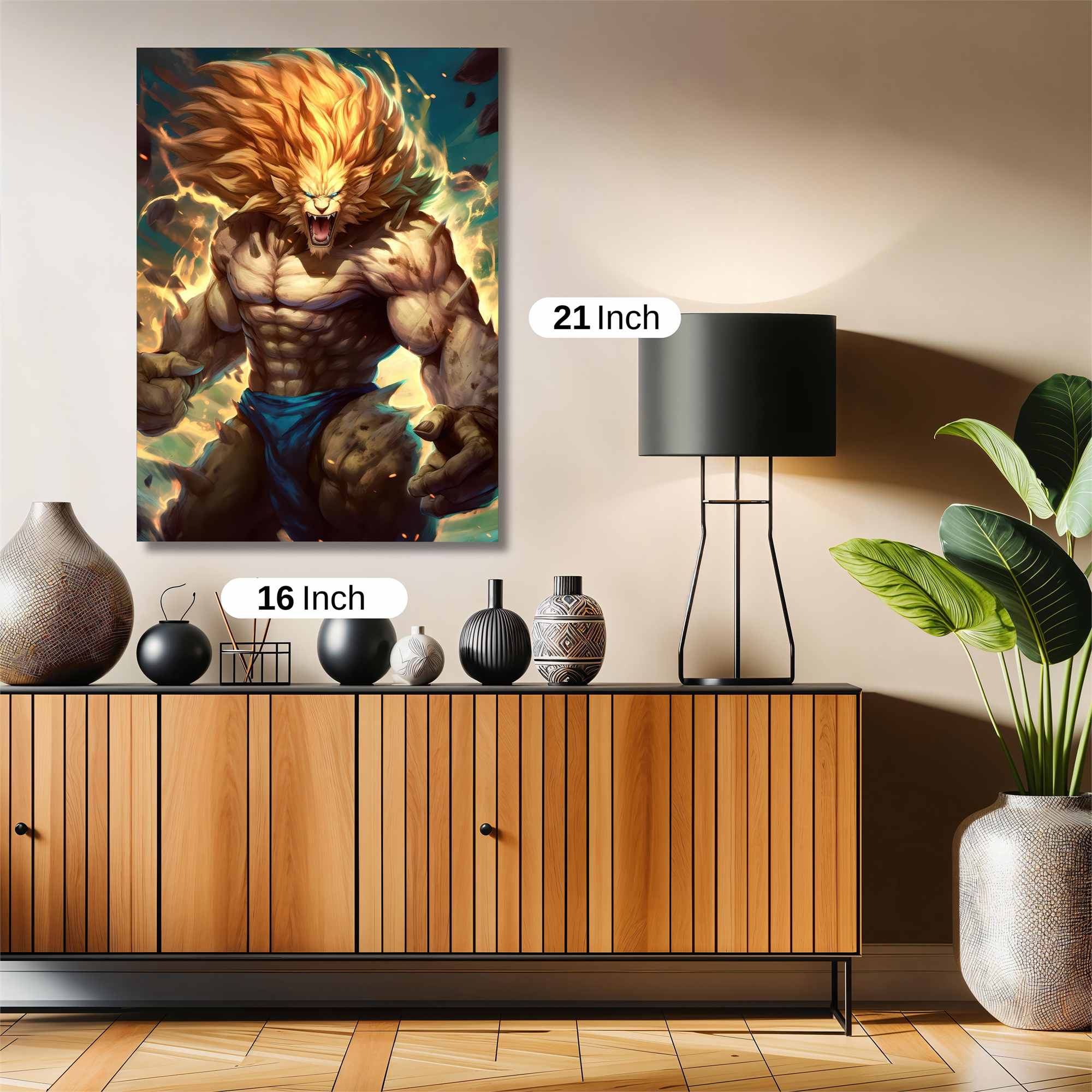 Aslan Fierce Safe Wall Magnetic / M