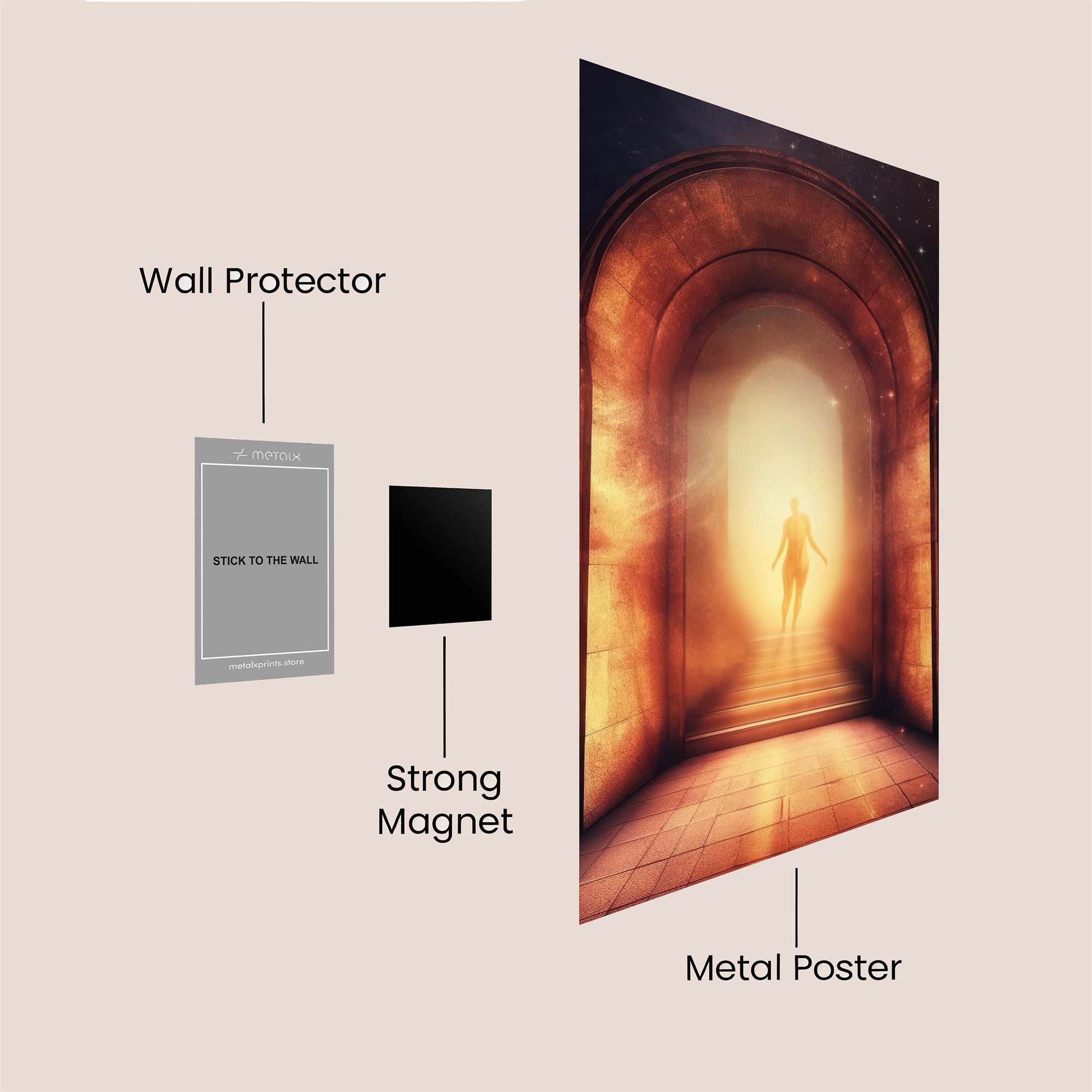 Portal Enigma Safe Wall Magnetic / M
