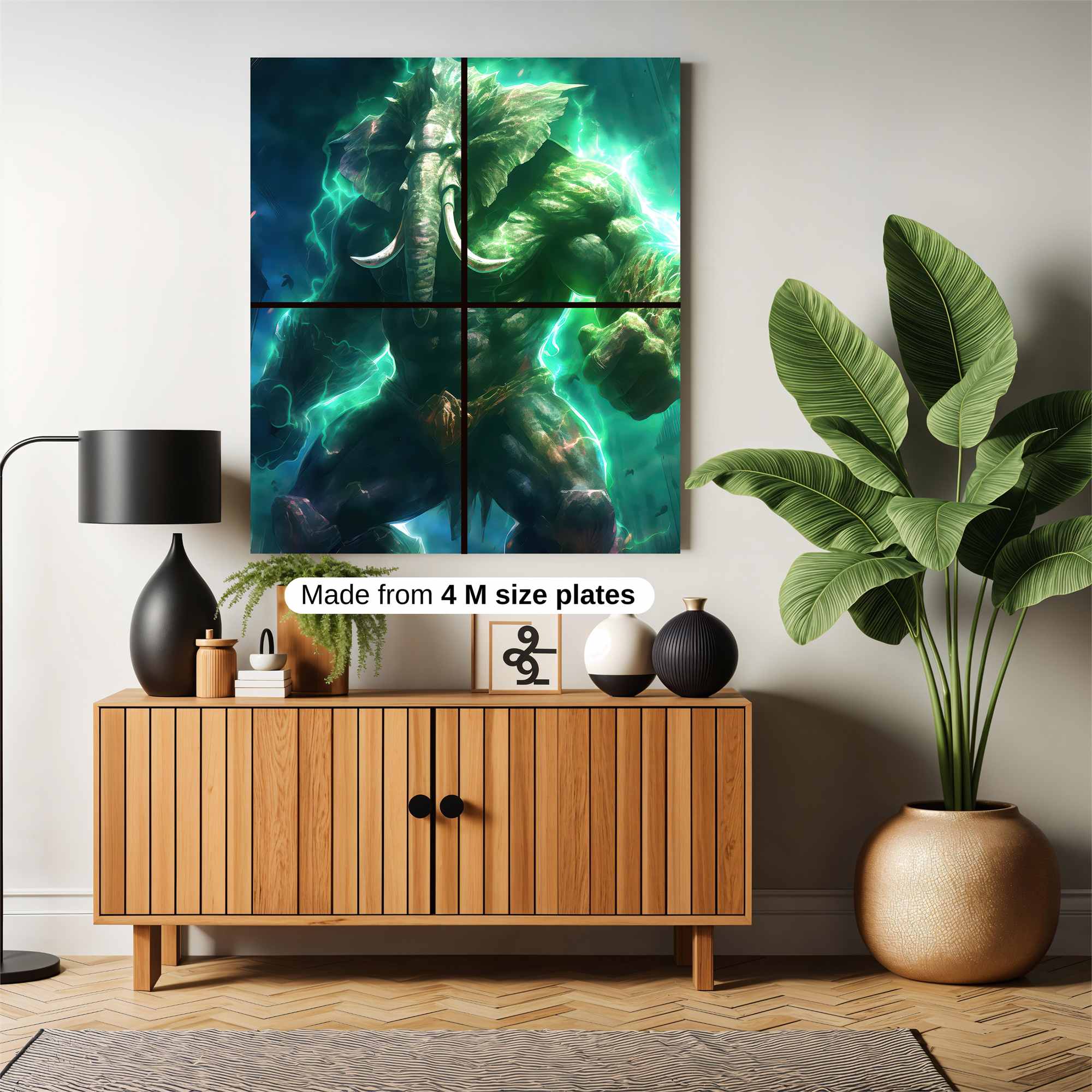 Ganesha Radiant Safe Wall Magnetic / M