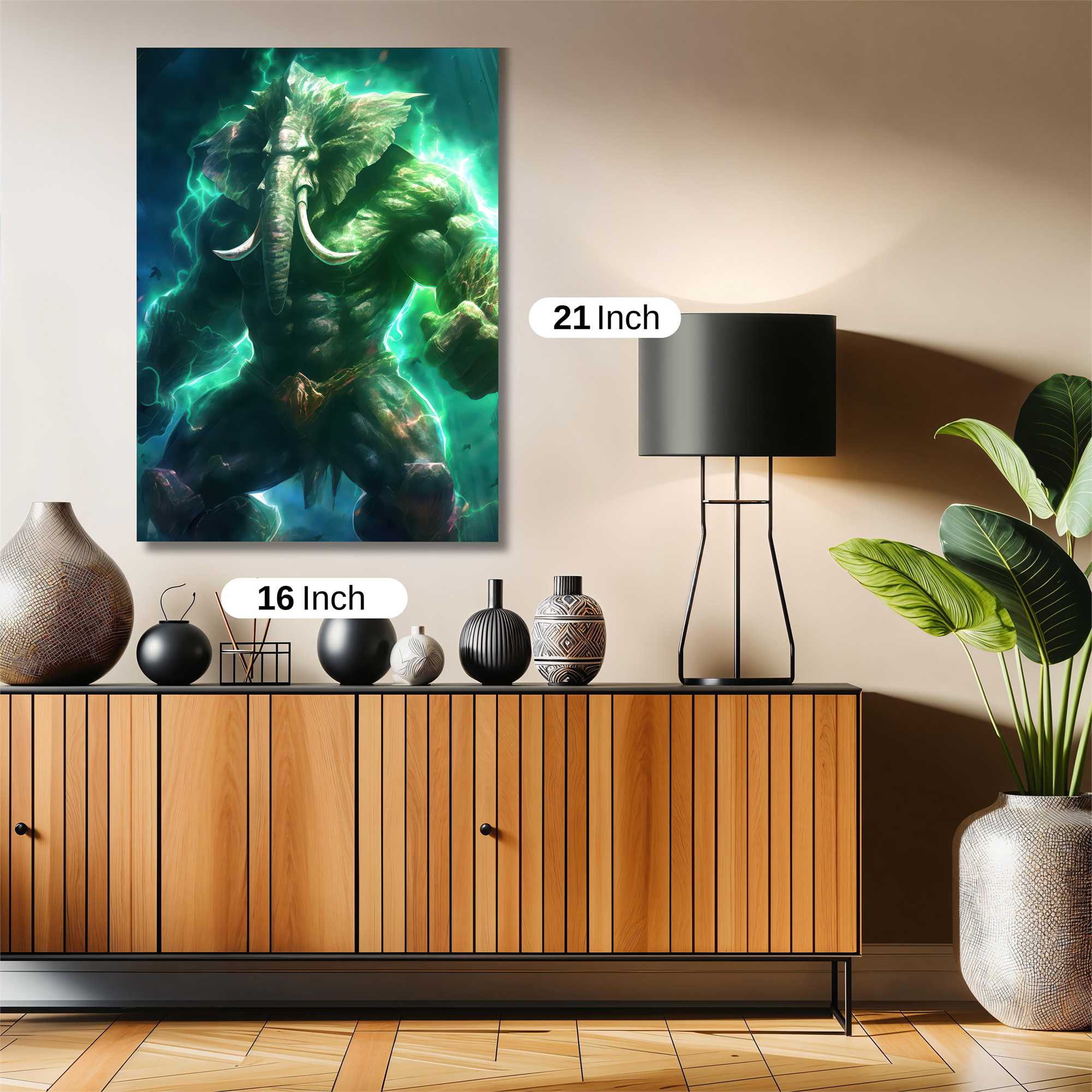 Ganesha Radiant Safe Wall Magnetic / M