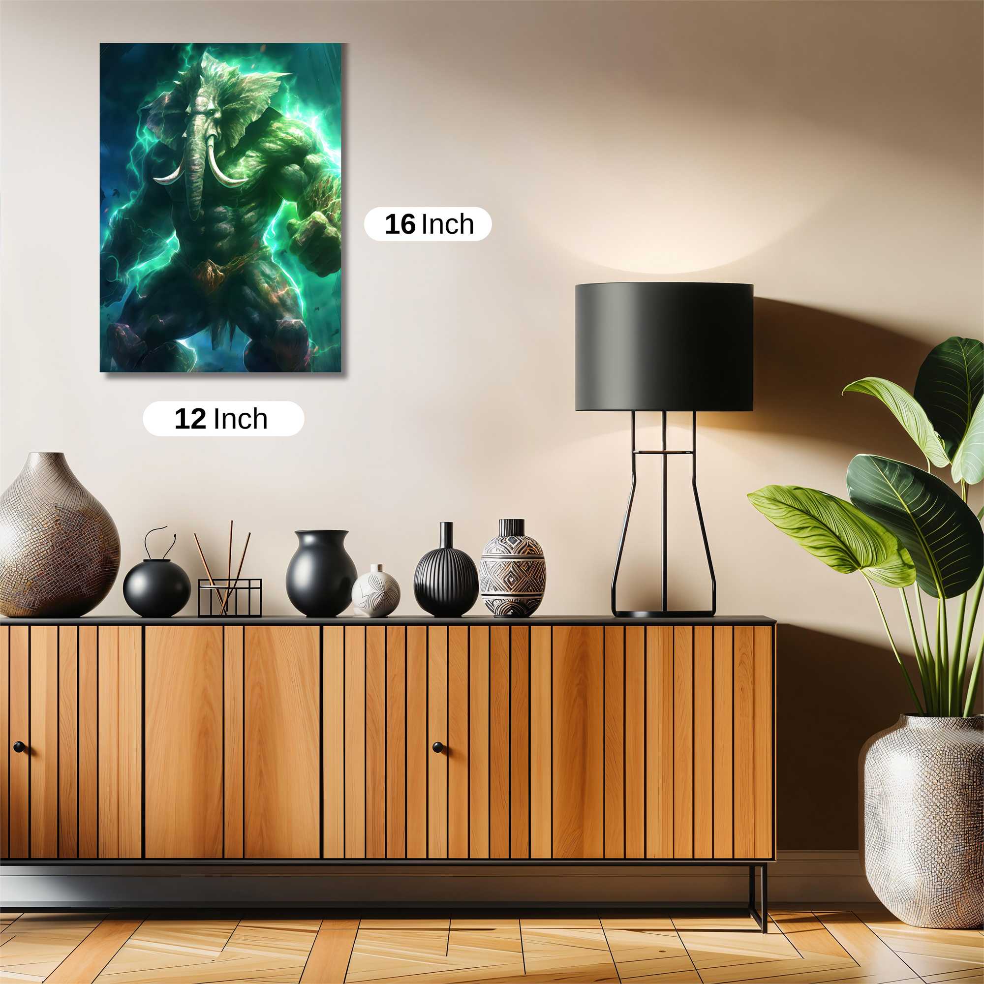 Ganesha Radiant Safe Wall Magnetic / M