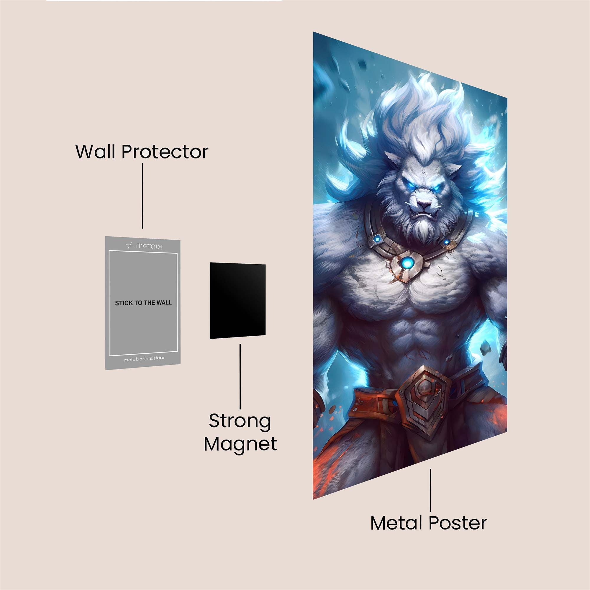 FrostGuardian Safe Wall Magnetic / M