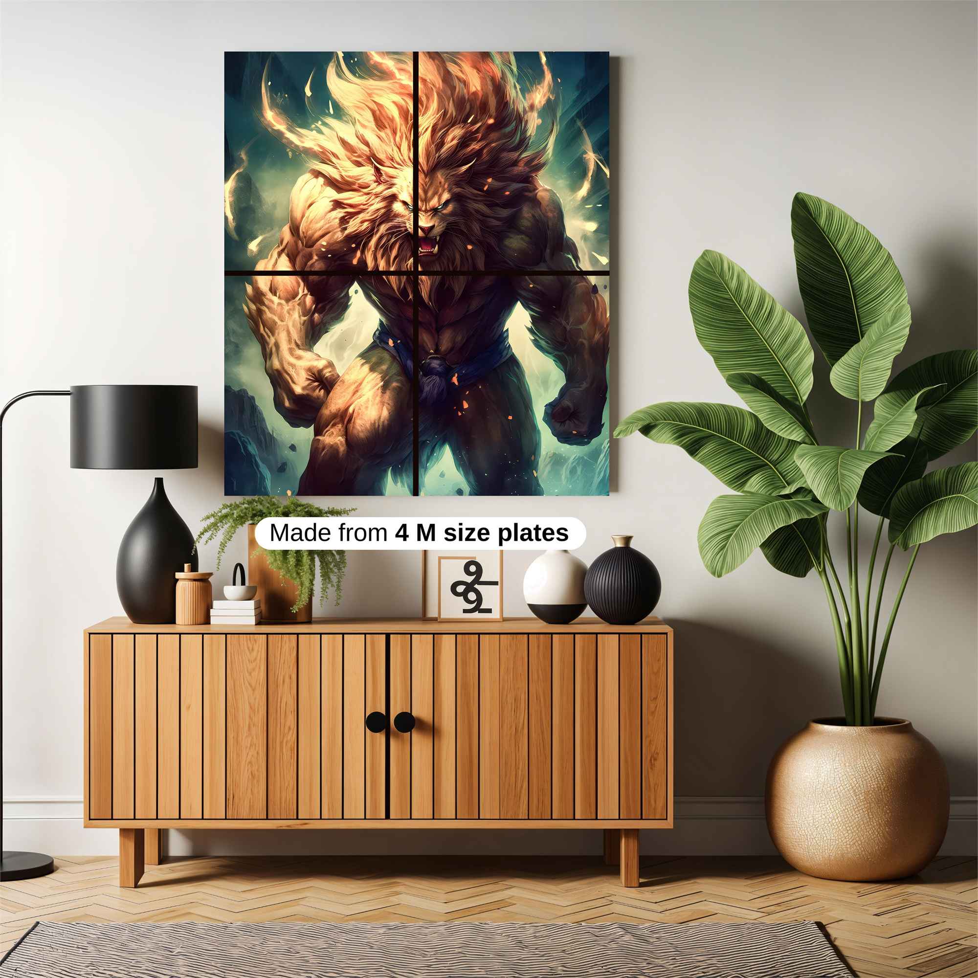Lion Rage Safe Wall Magnetic / M