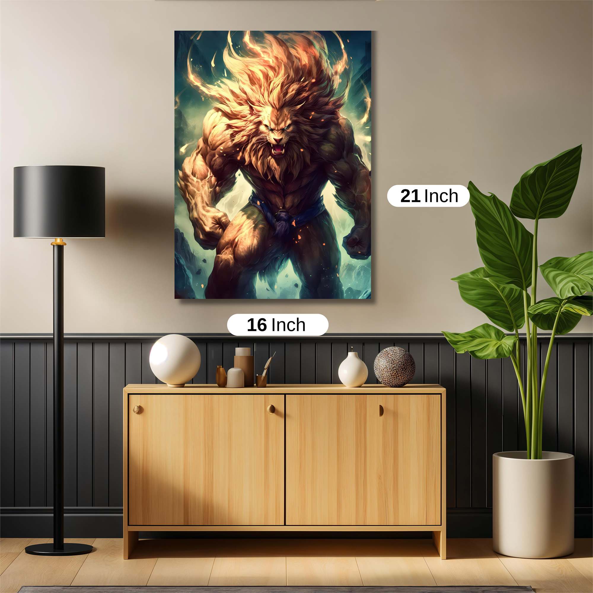 Lion Rage Safe Wall Magnetic / M