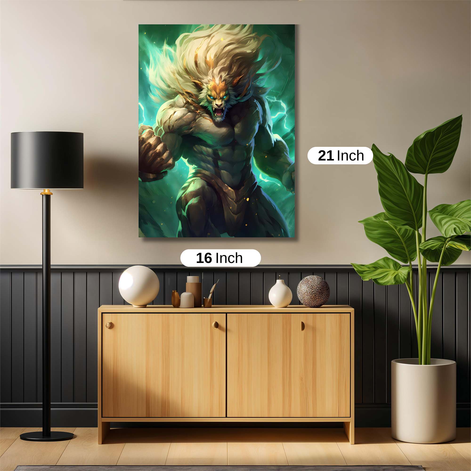 Lionheart Fierce Safe Wall Magnetic / M