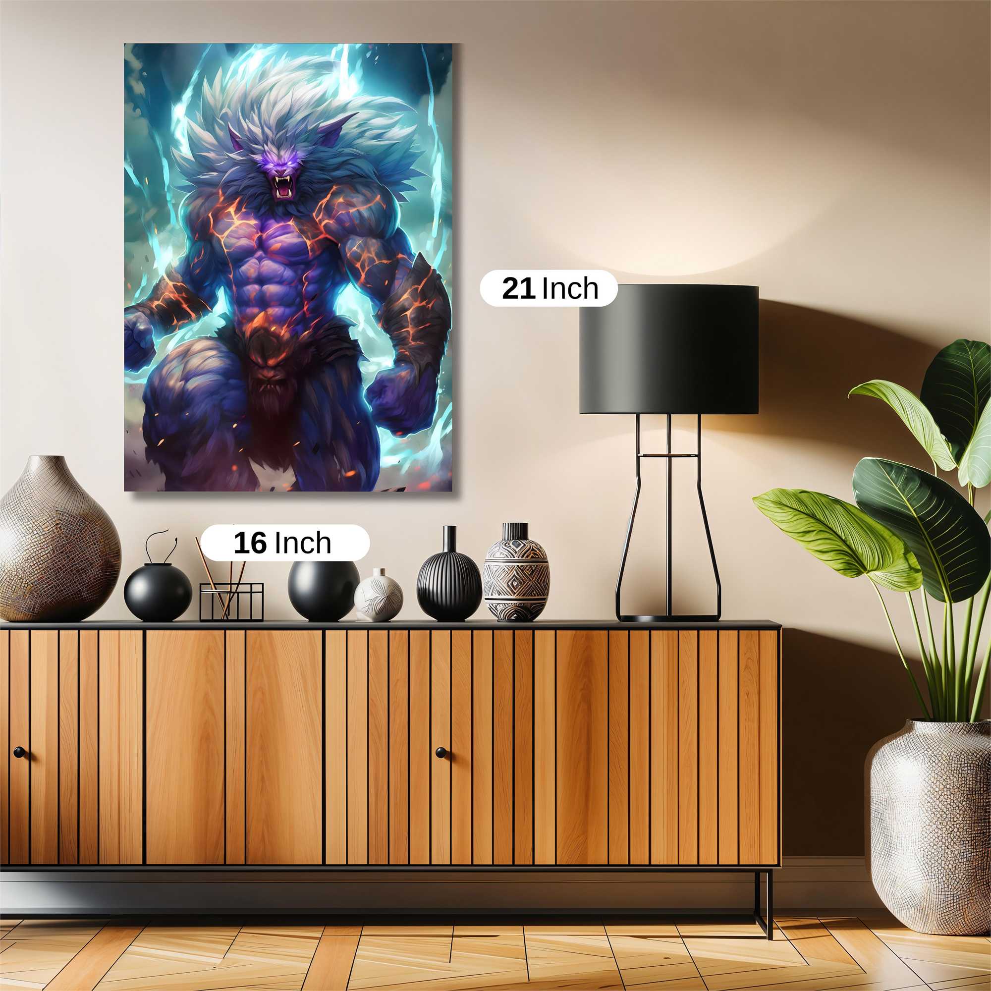 Thunderous Rage Safe Wall Magnetic / M
