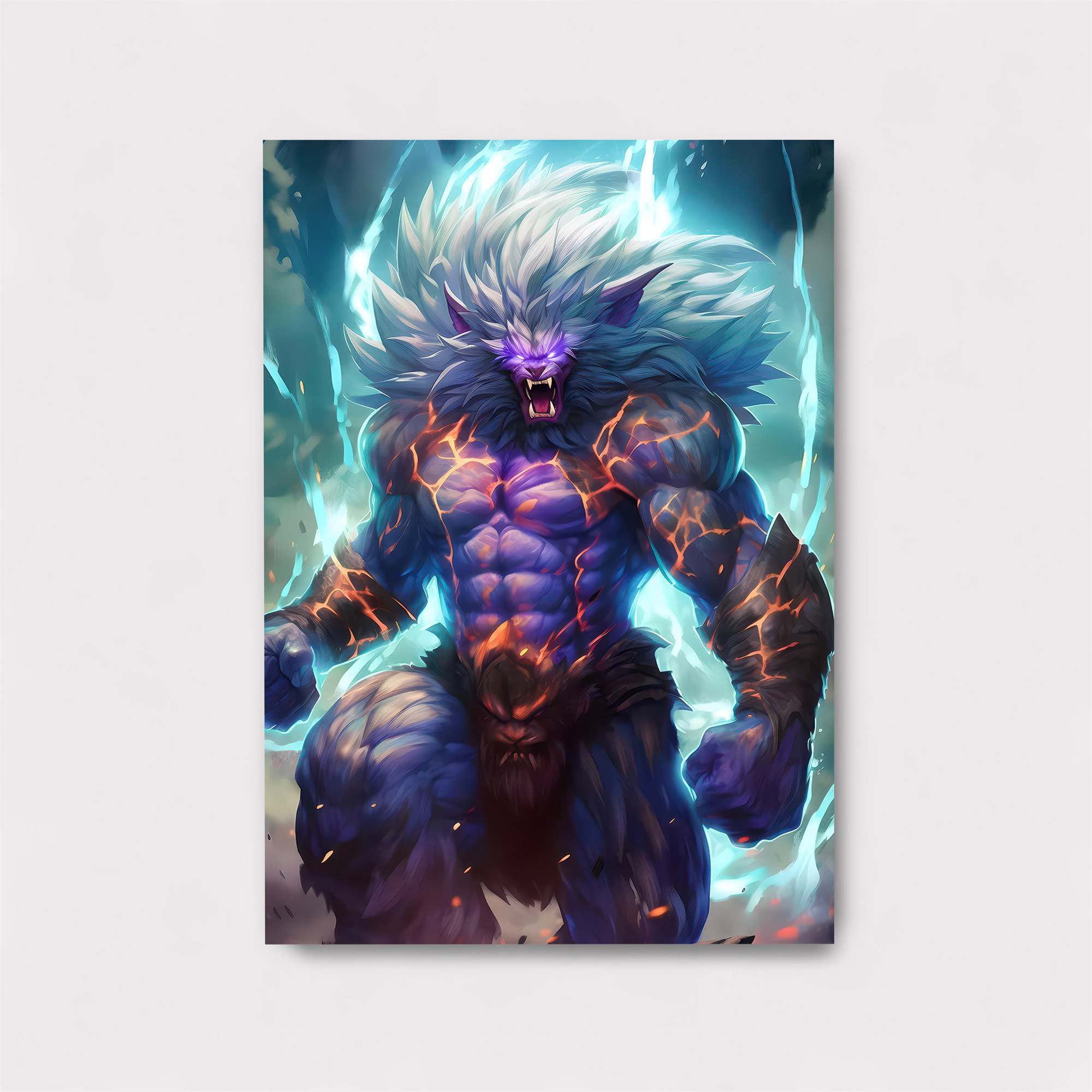 Thunderous Rage Safe Wall Magnetic / M