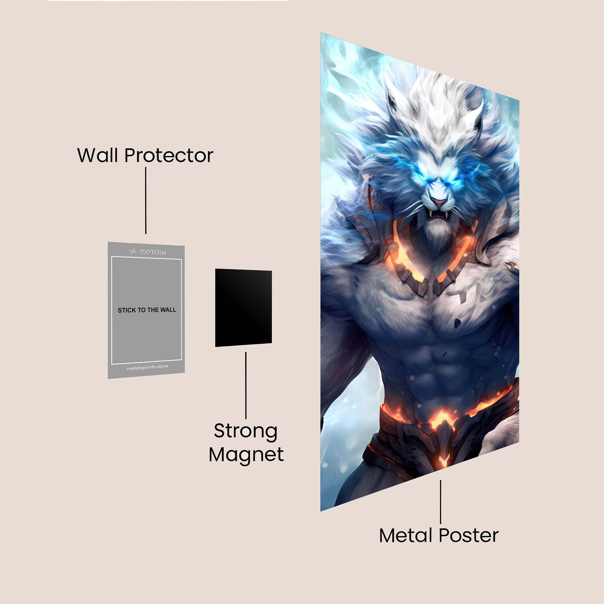 Frost Fury Safe Wall Magnetic / M