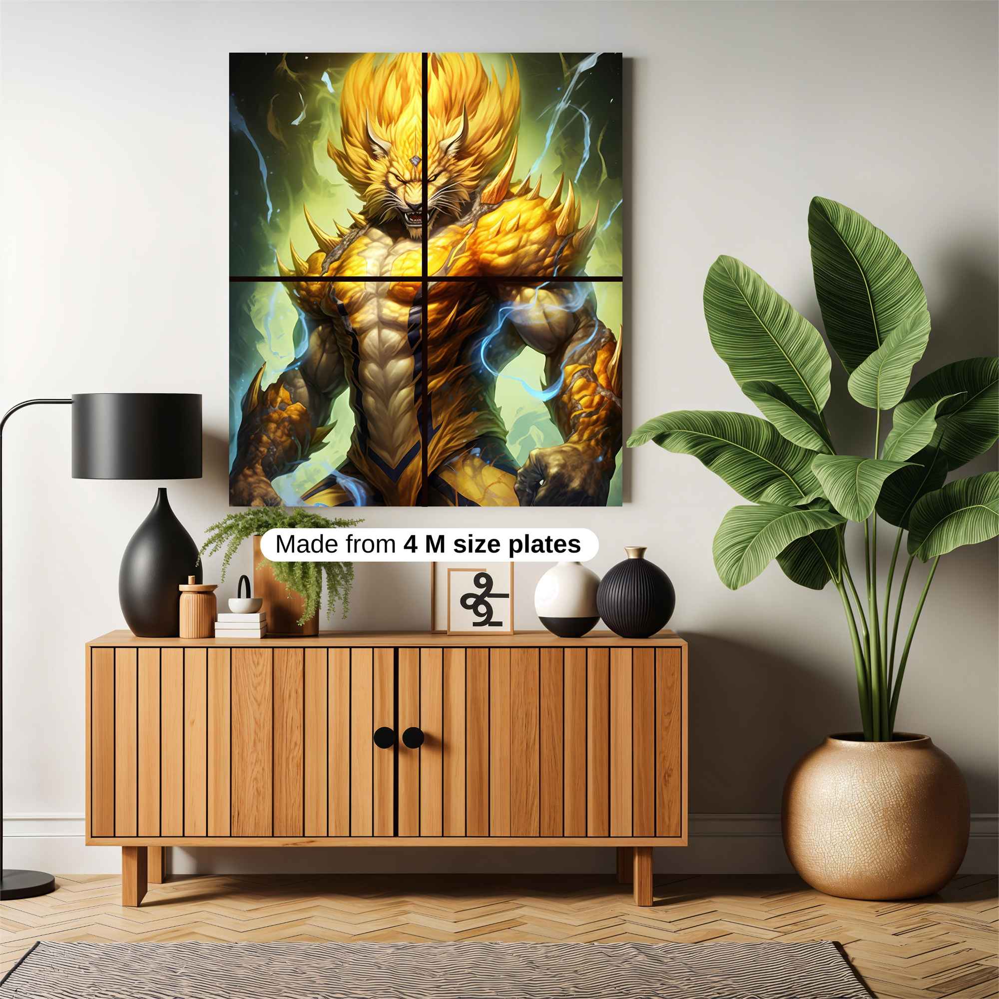 Golden Fury Safe Wall Magnetic / M