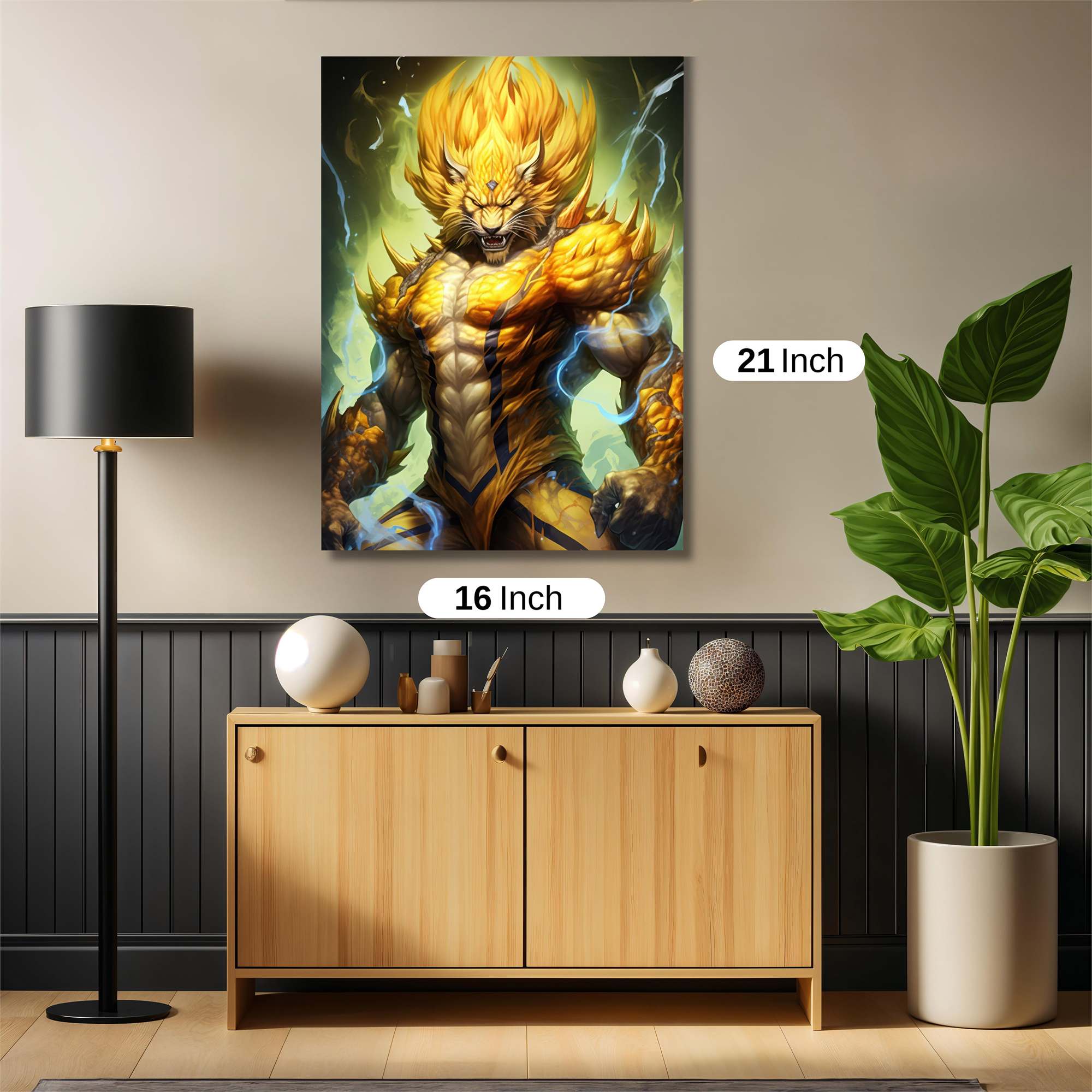 Golden Fury Safe Wall Magnetic / M