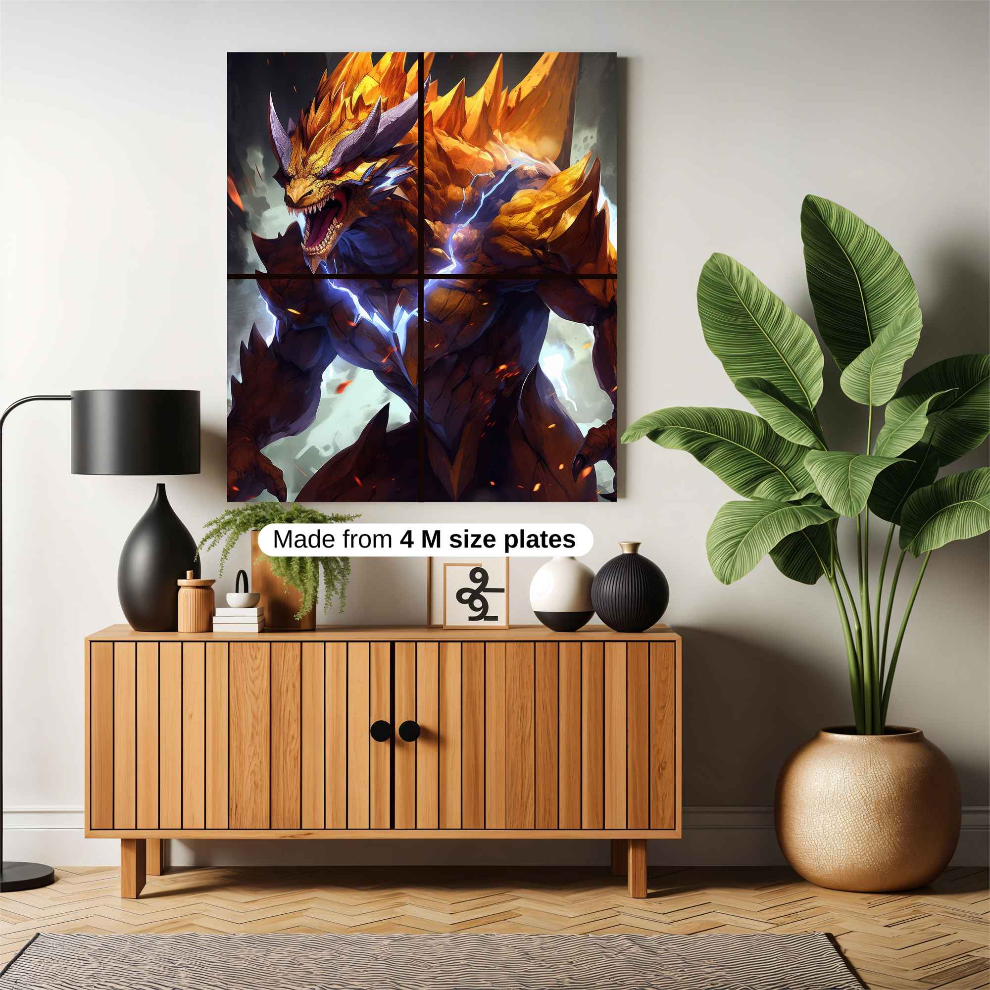 Raiju Rage Safe Wall Magnetic / M