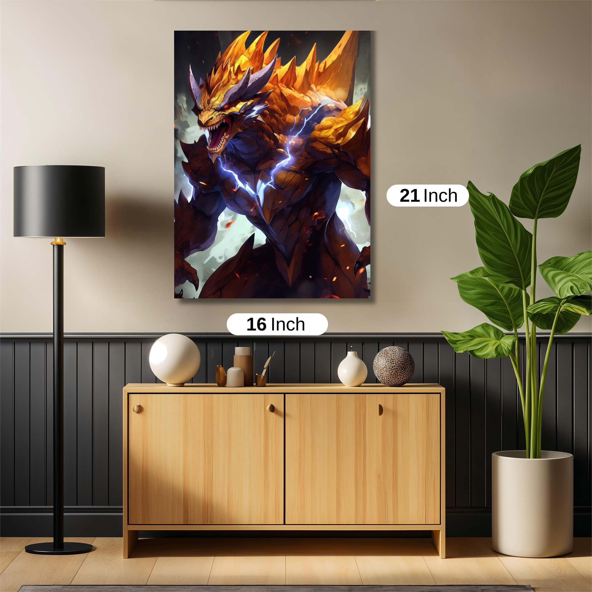Raiju Rage Safe Wall Magnetic / M