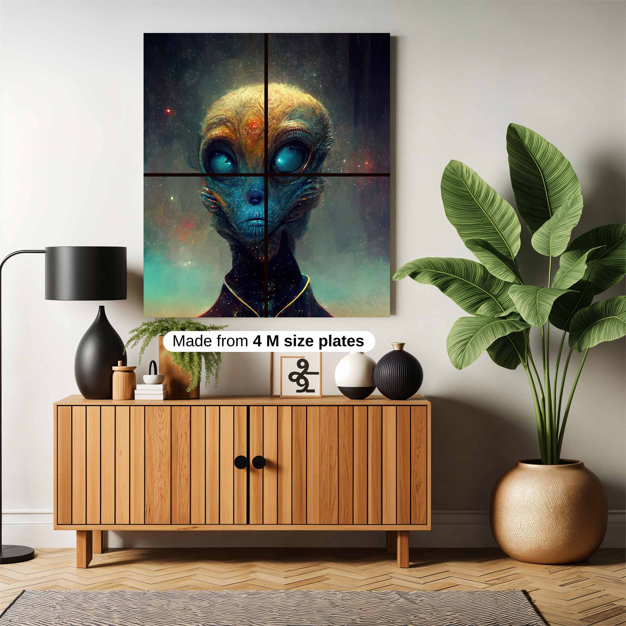 Alien Enigma Safe Wall Magnetic / M