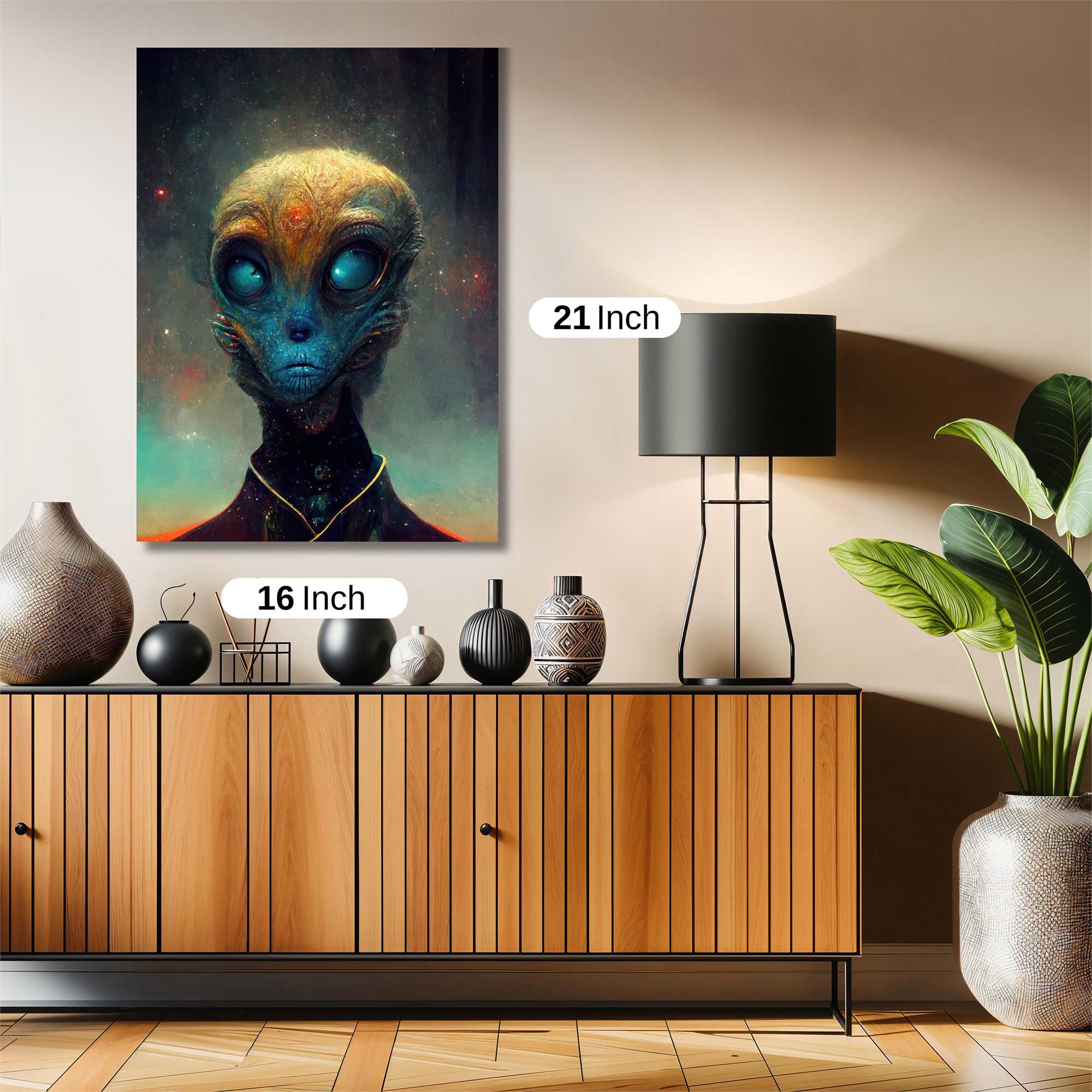Alien Enigma Safe Wall Magnetic / M