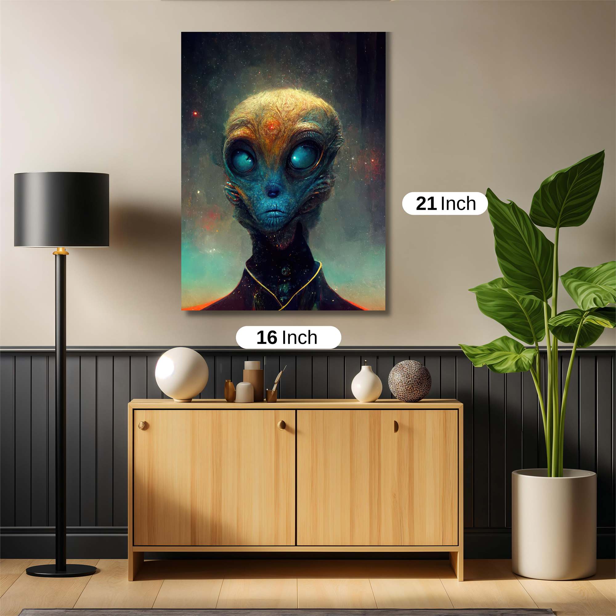 Alien Enigma Safe Wall Magnetic / M