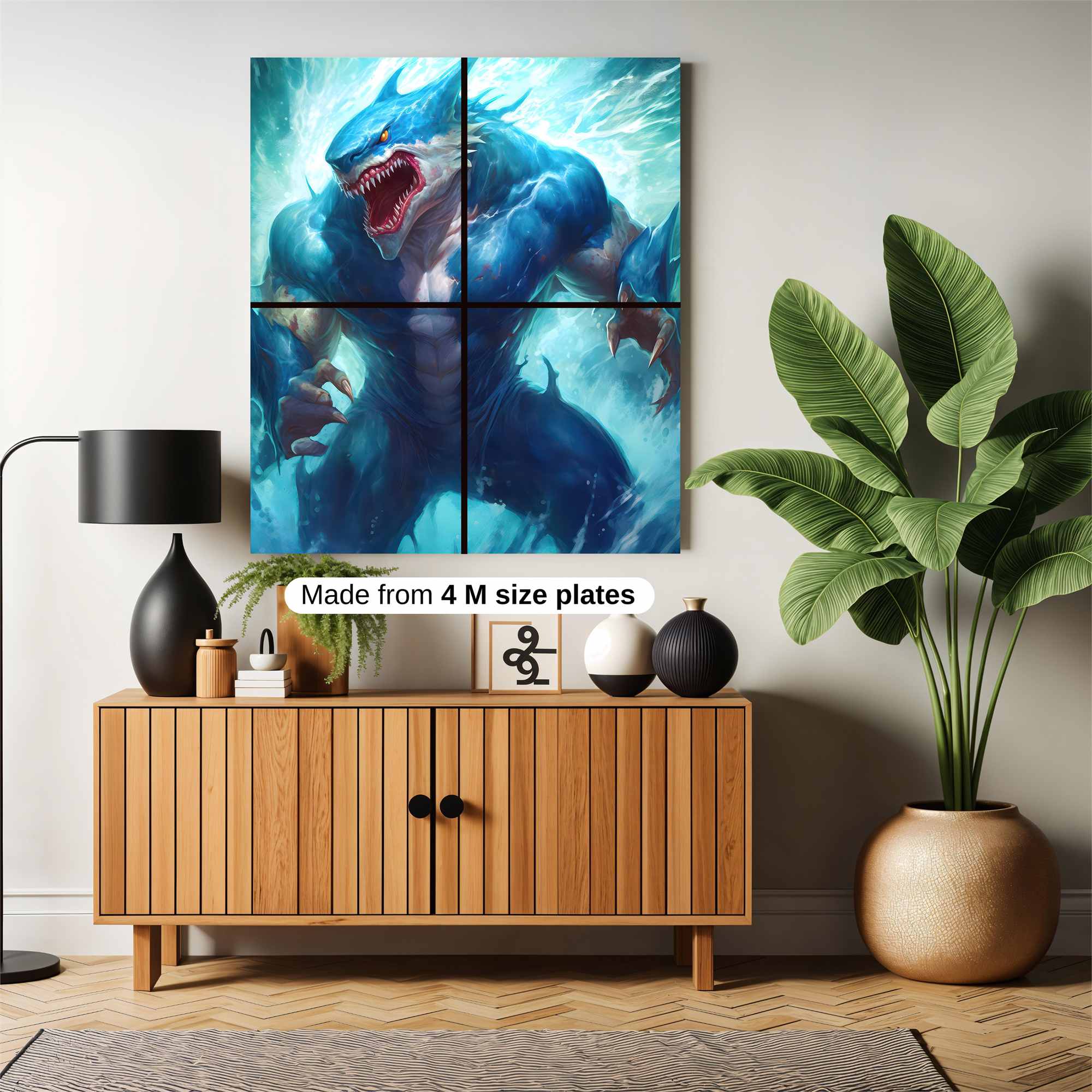 Shark Fury Safe Wall Magnetic / M