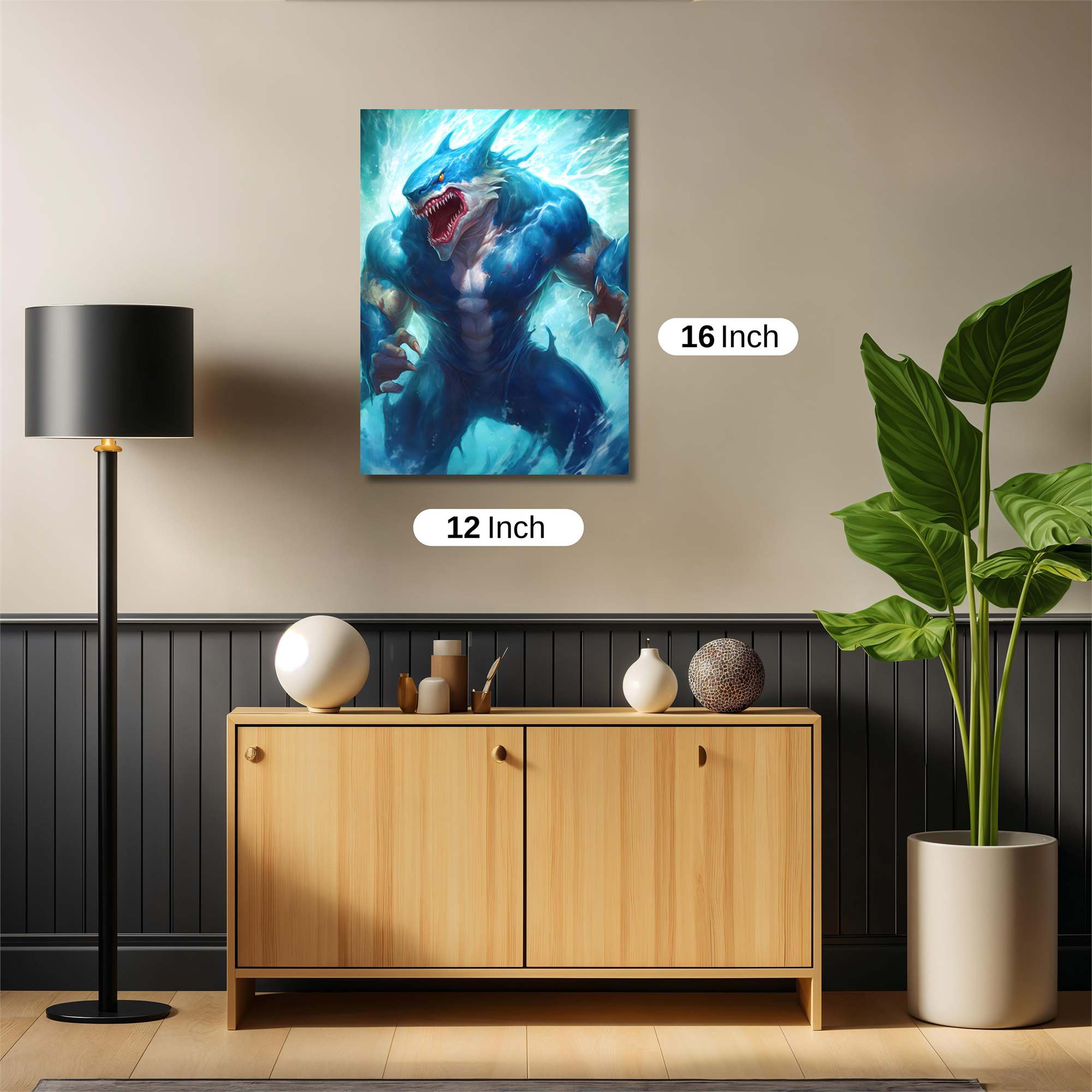 Shark Fury Safe Wall Magnetic / M