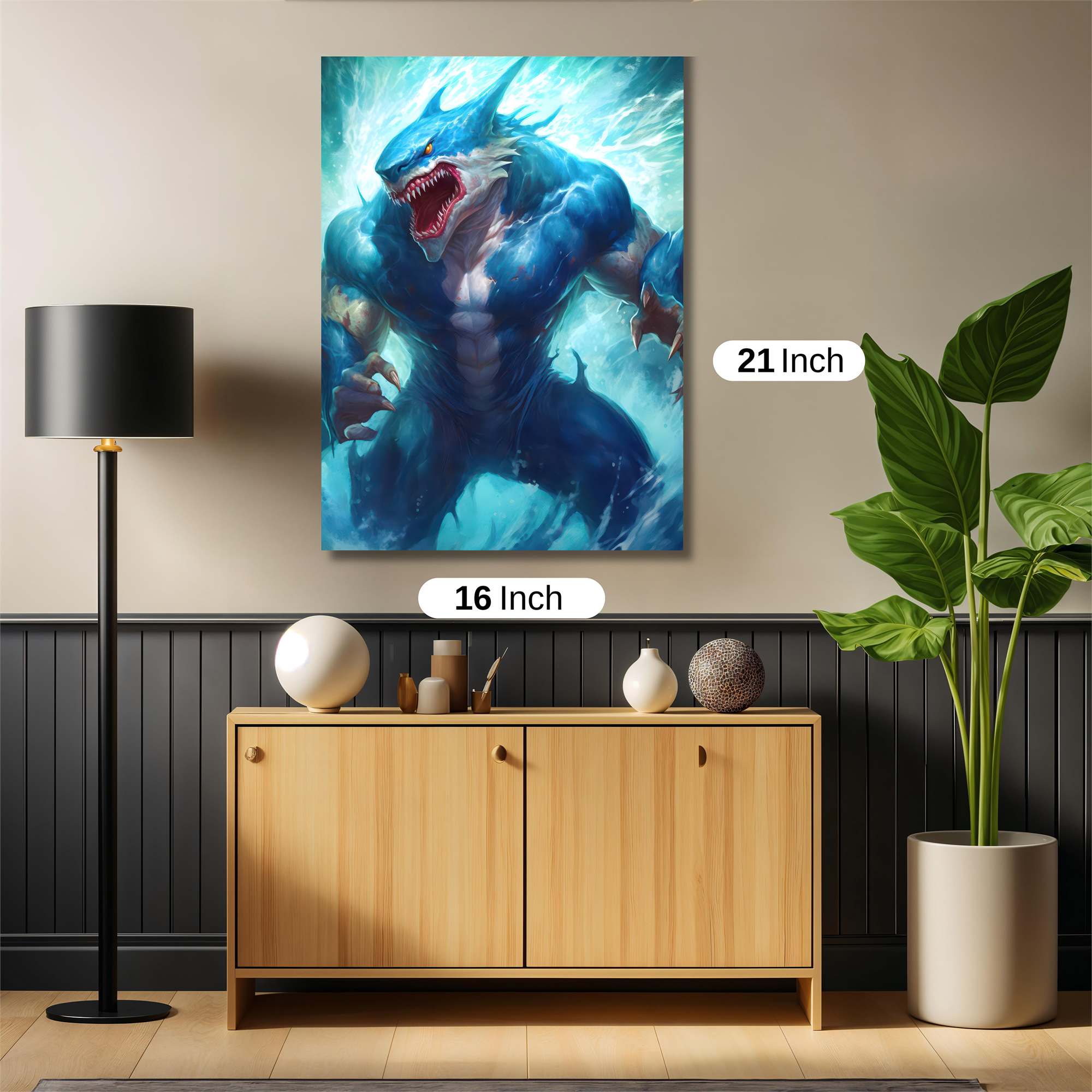 Shark Fury Safe Wall Magnetic / M