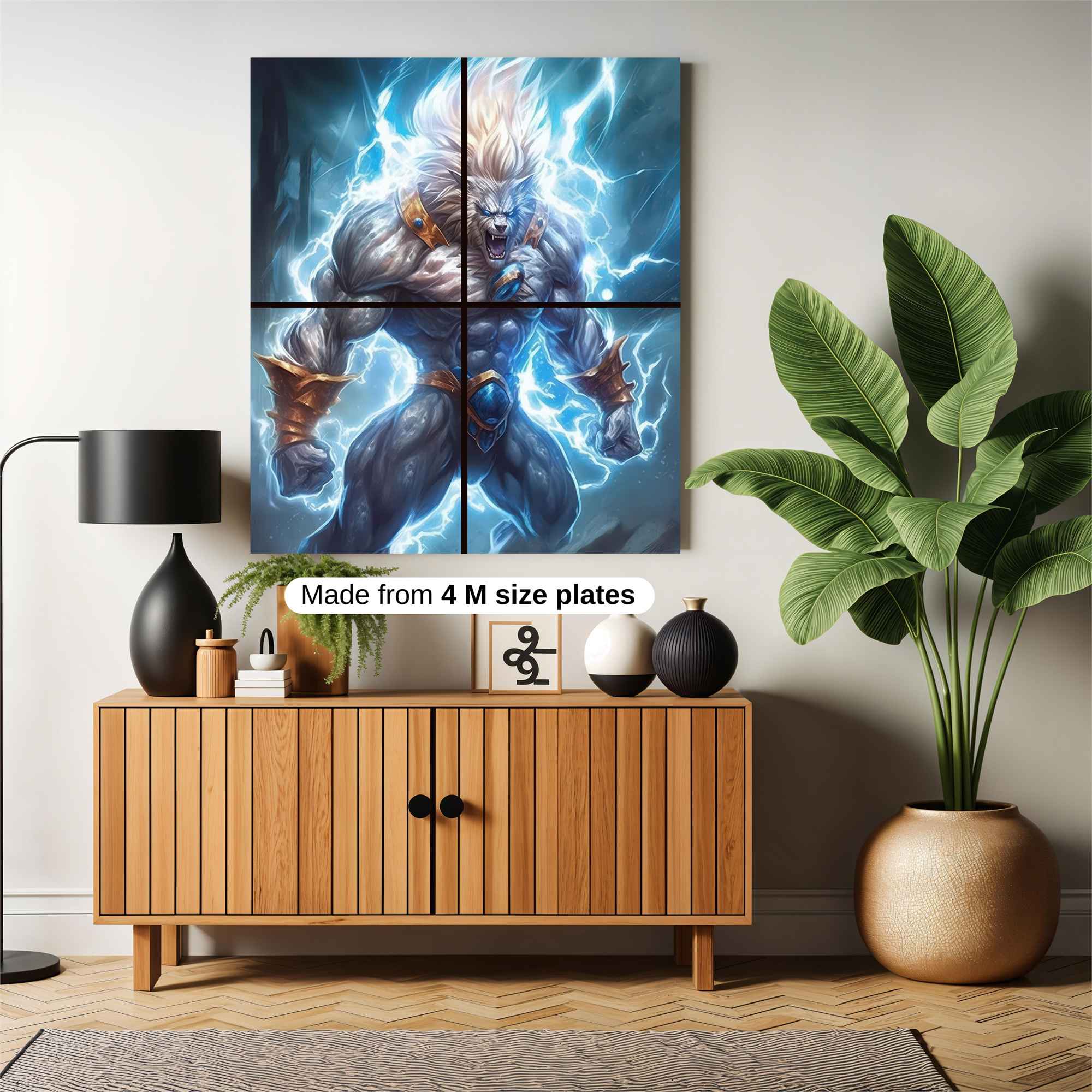 Lion Thunder Safe Wall Magnetic / M