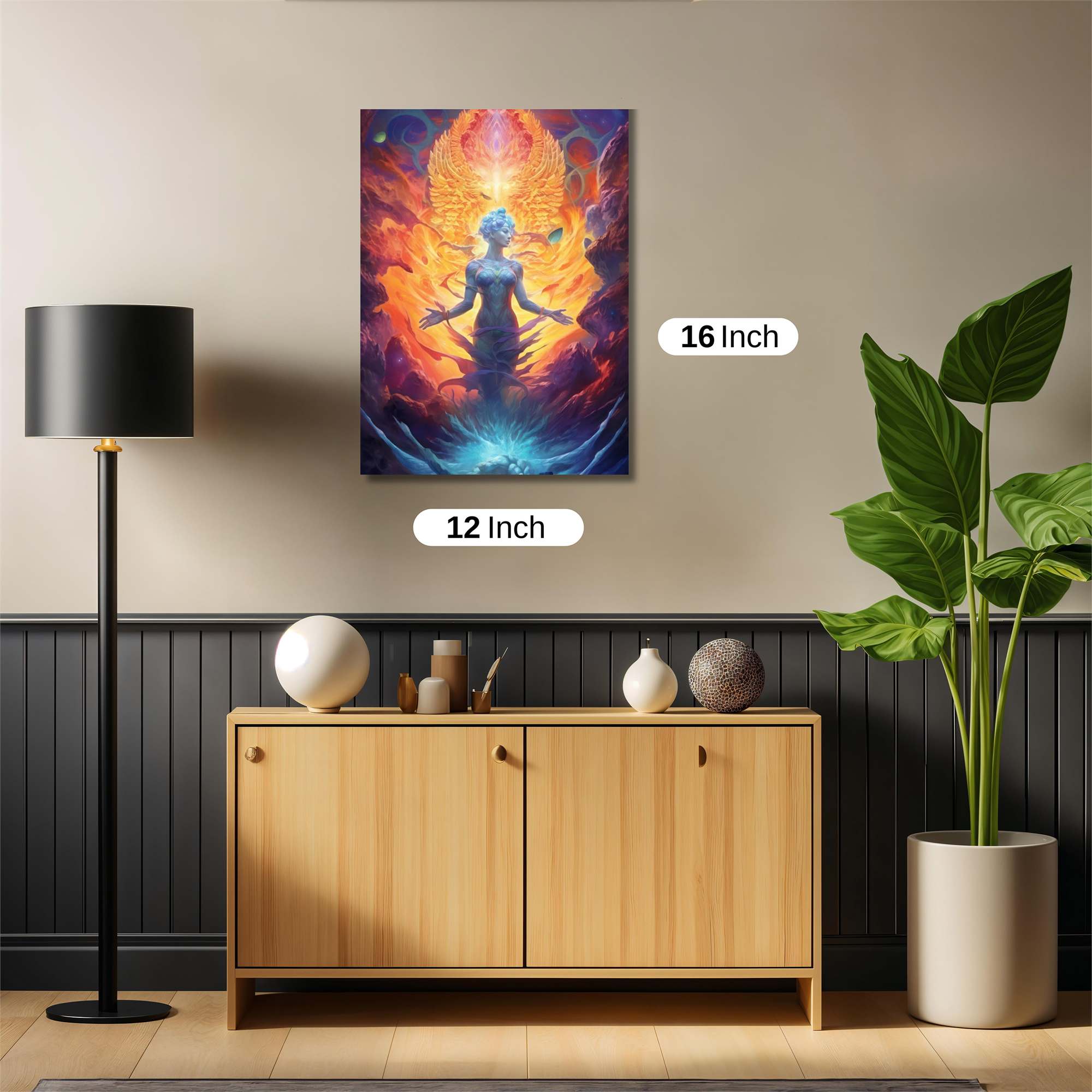 Phoenix Rebirth Safe Wall Magnetic / M