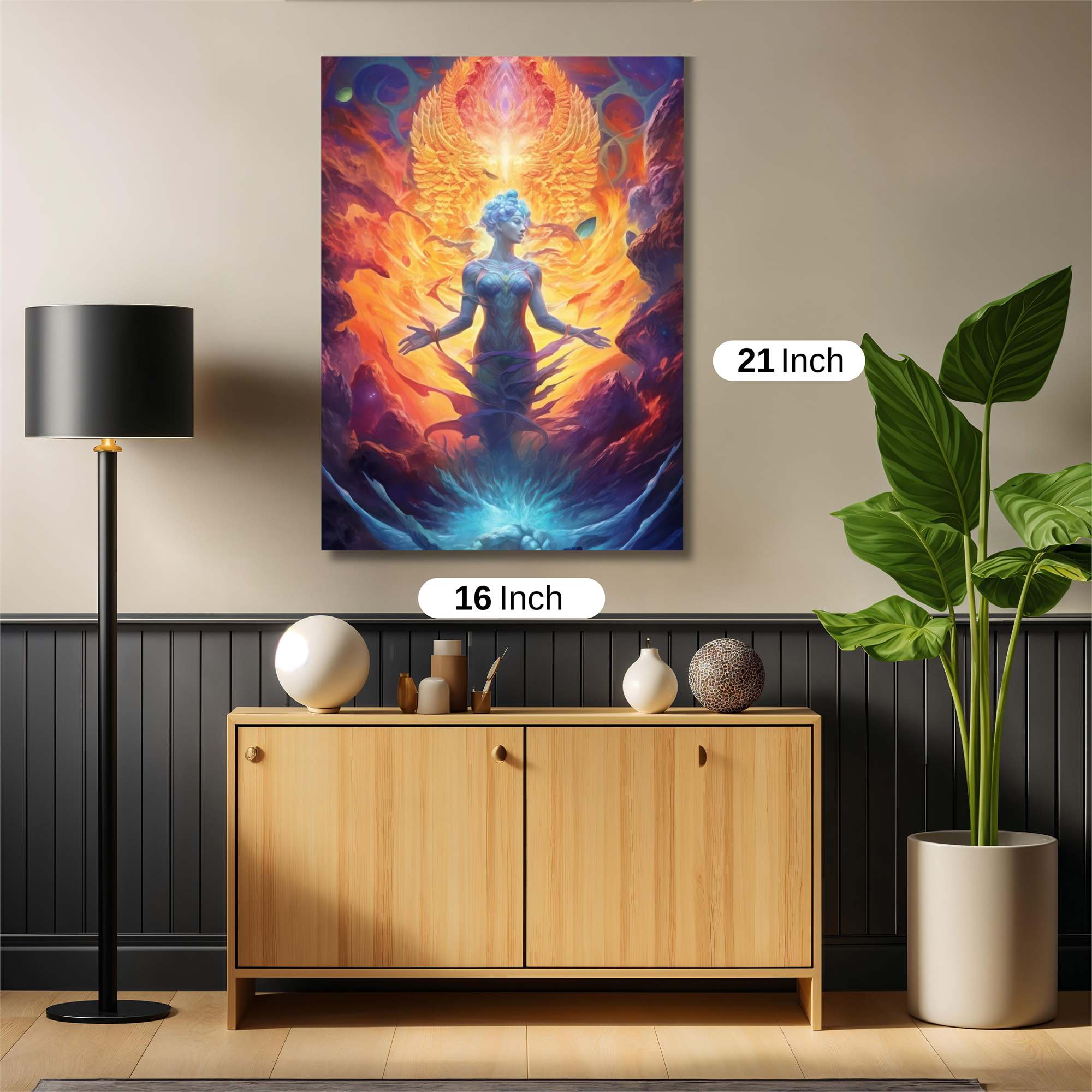 Phoenix Rebirth Safe Wall Magnetic / M