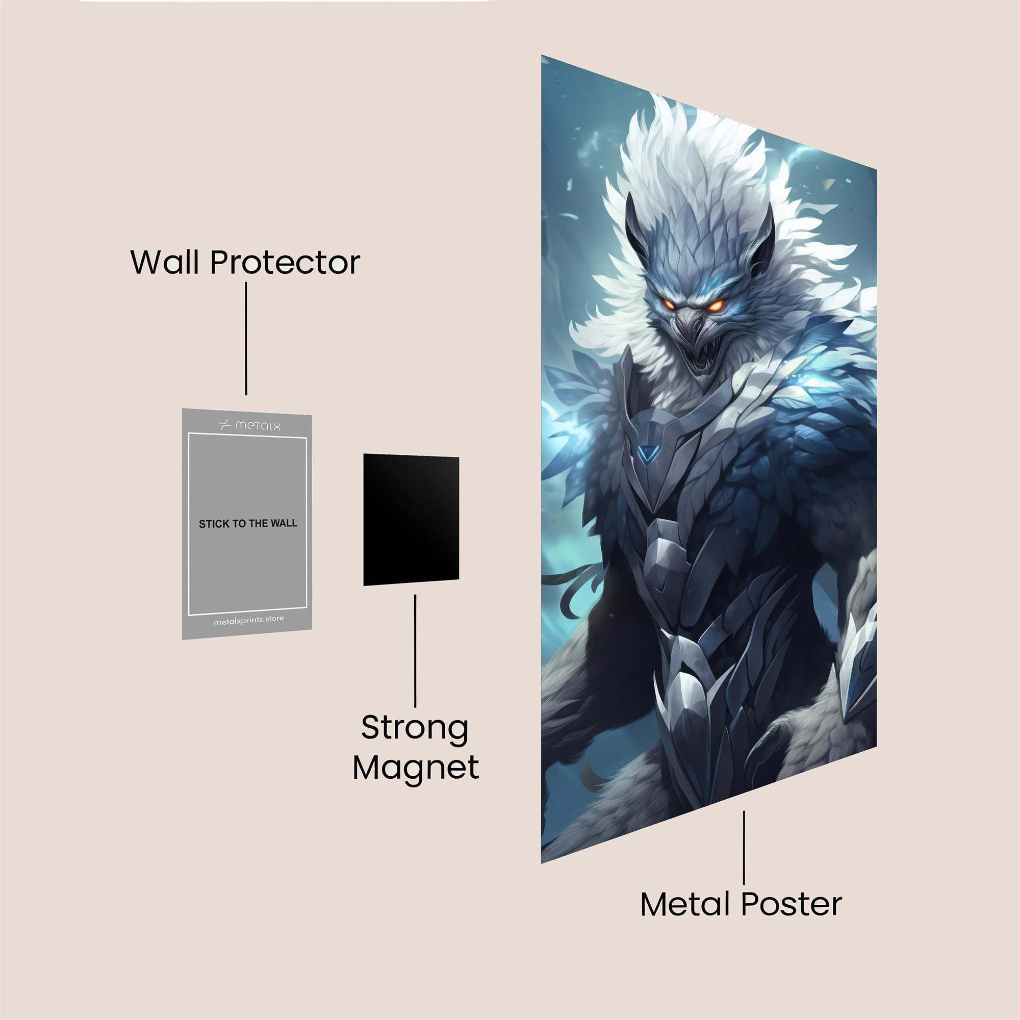 Frost Fury Safe Wall Magnetic / M