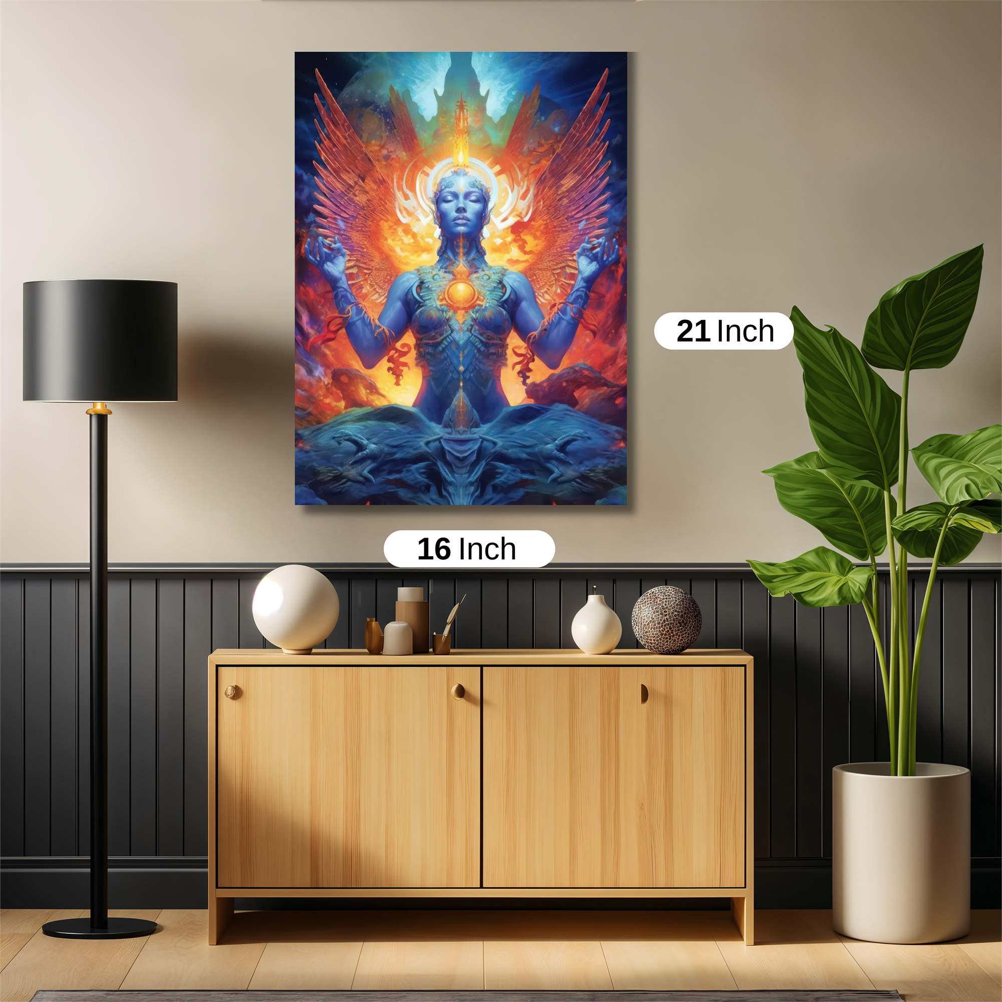 Seraphic Radiance Safe Wall Magnetic / M