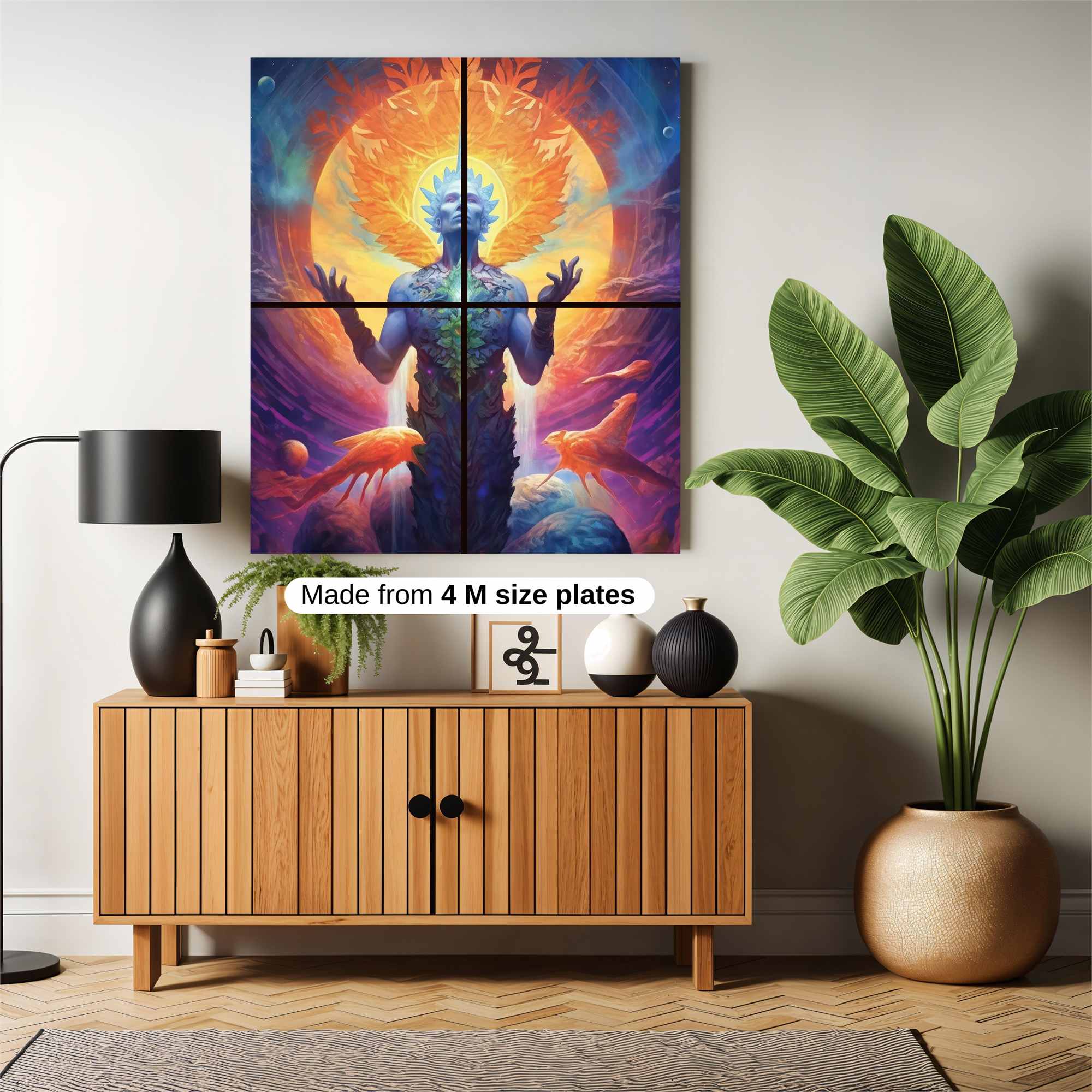 Cosmic Serenity Safe Wall Magnetic / M