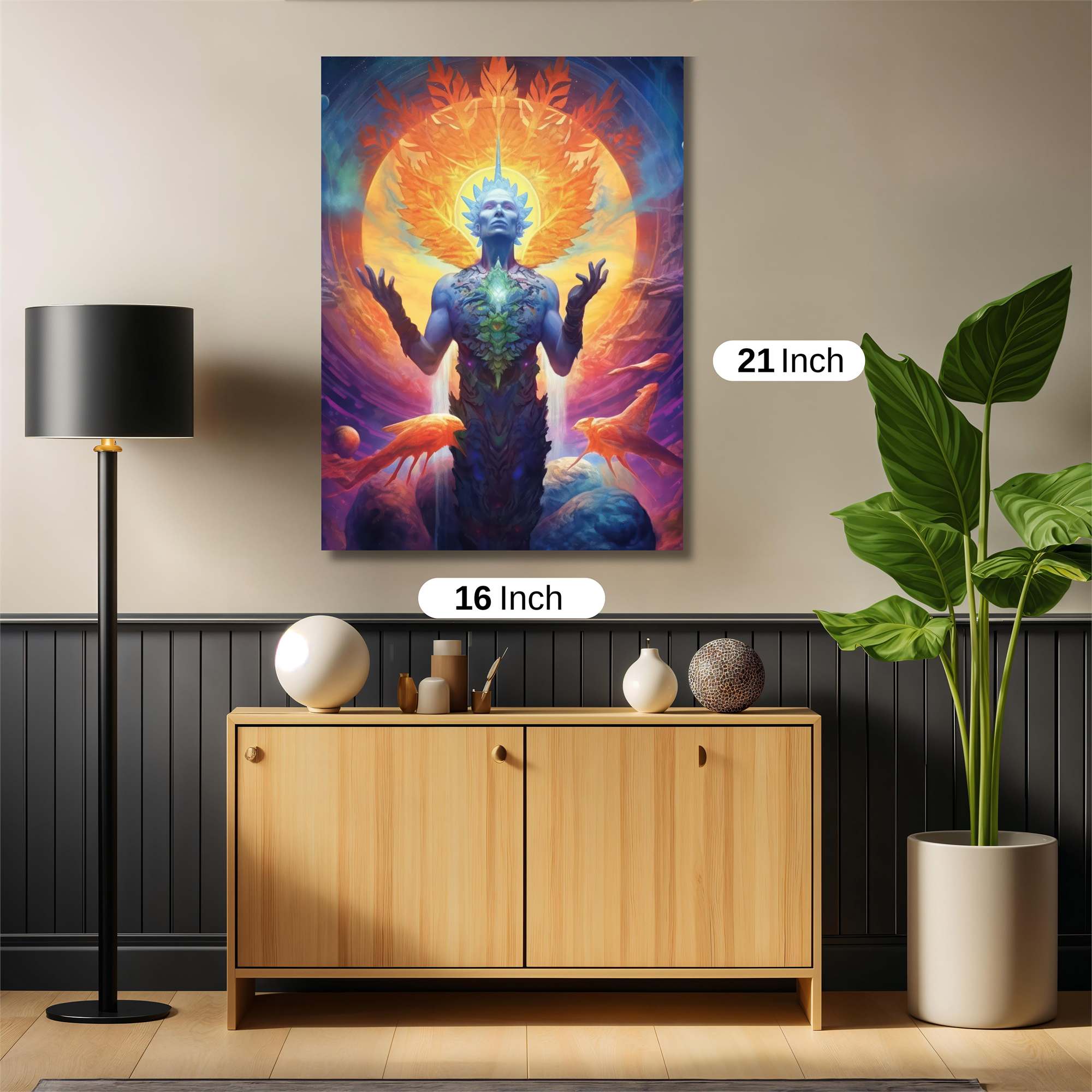 Cosmic Serenity Safe Wall Magnetic / M