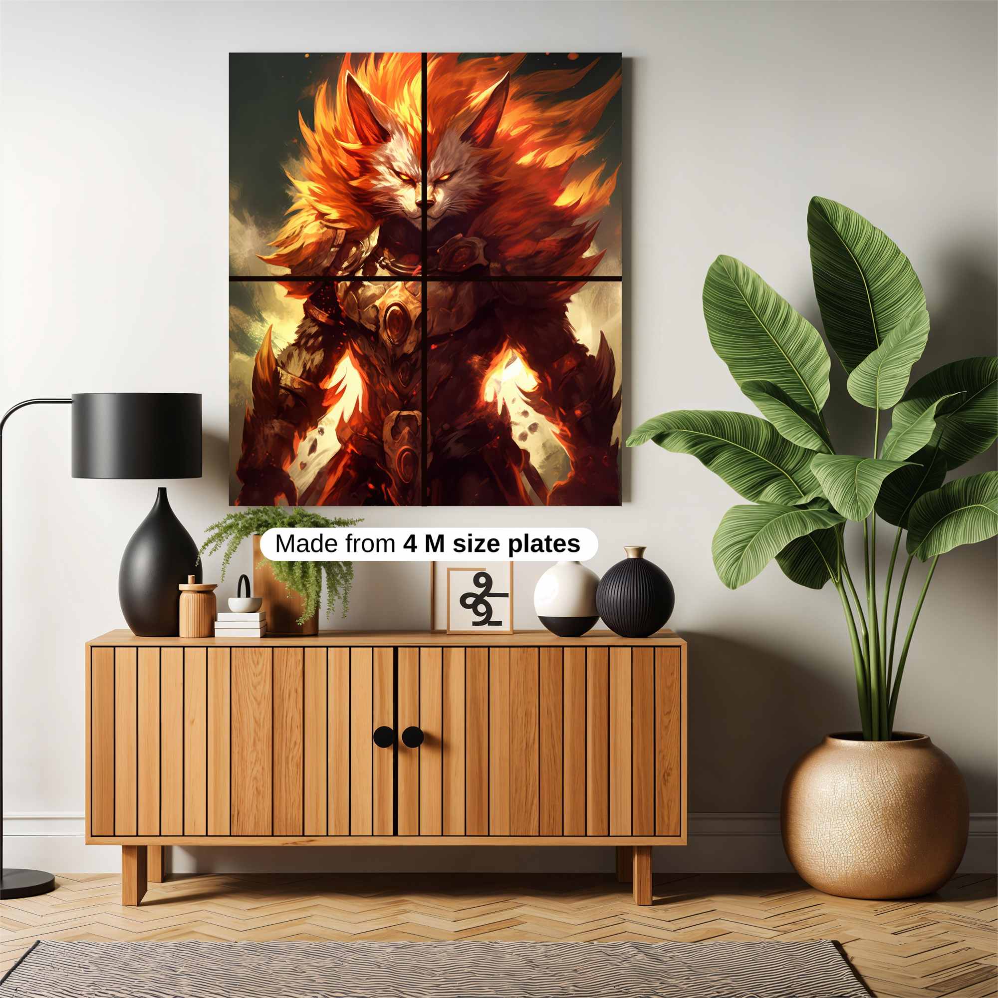 Flame Sentinel Safe Wall Magnetic / M