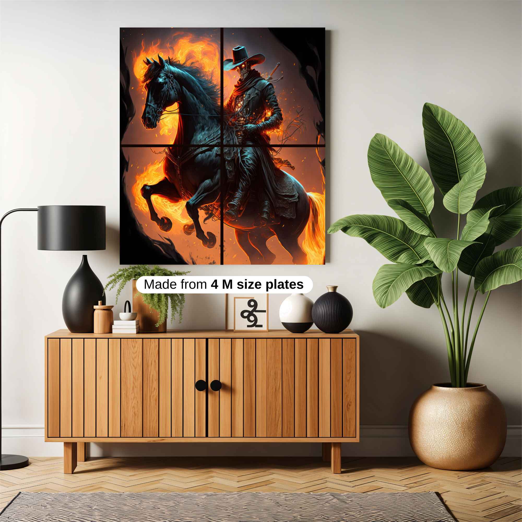 Reaper's Blaze Safe Wall Magnetic / M