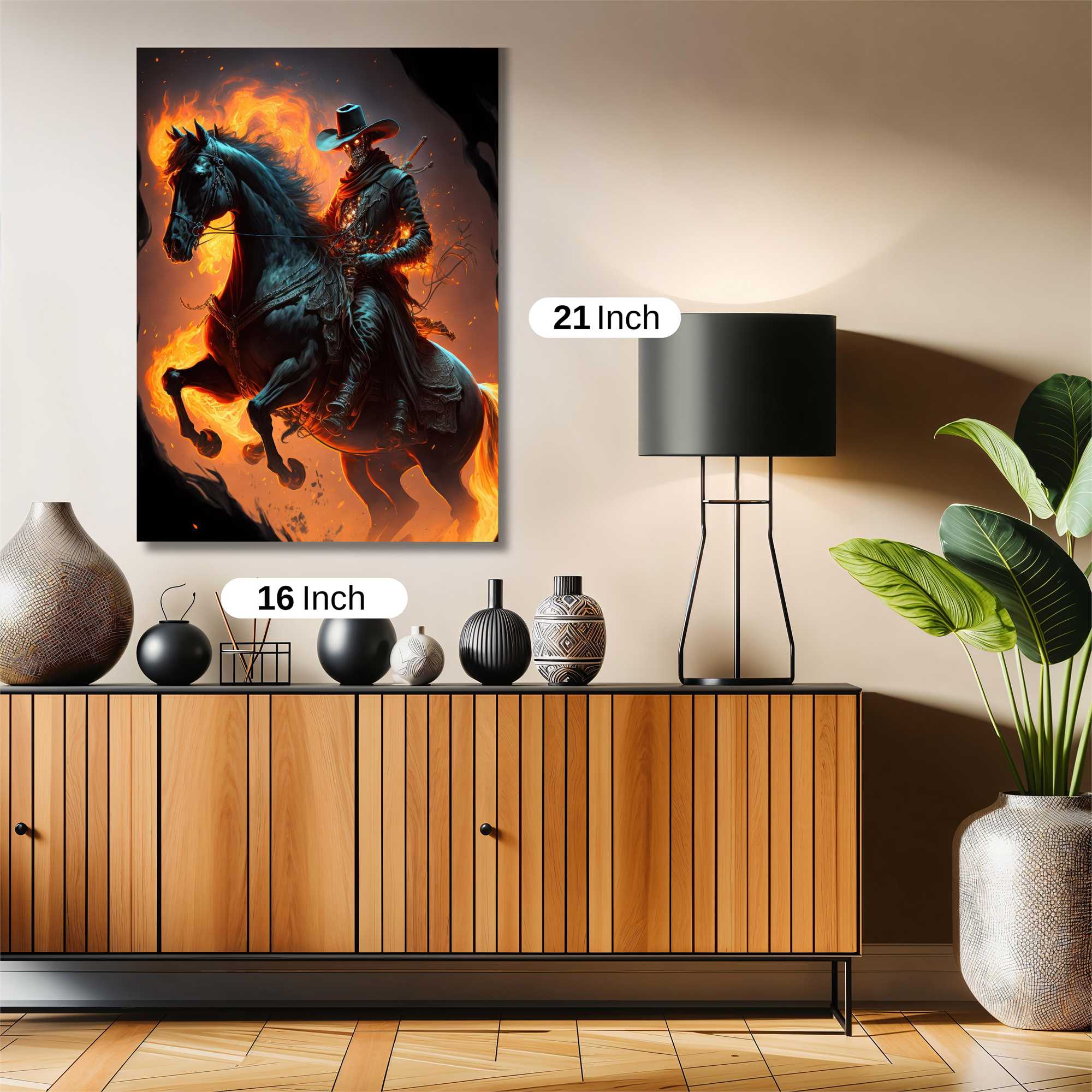 Reaper's Blaze Safe Wall Magnetic / M