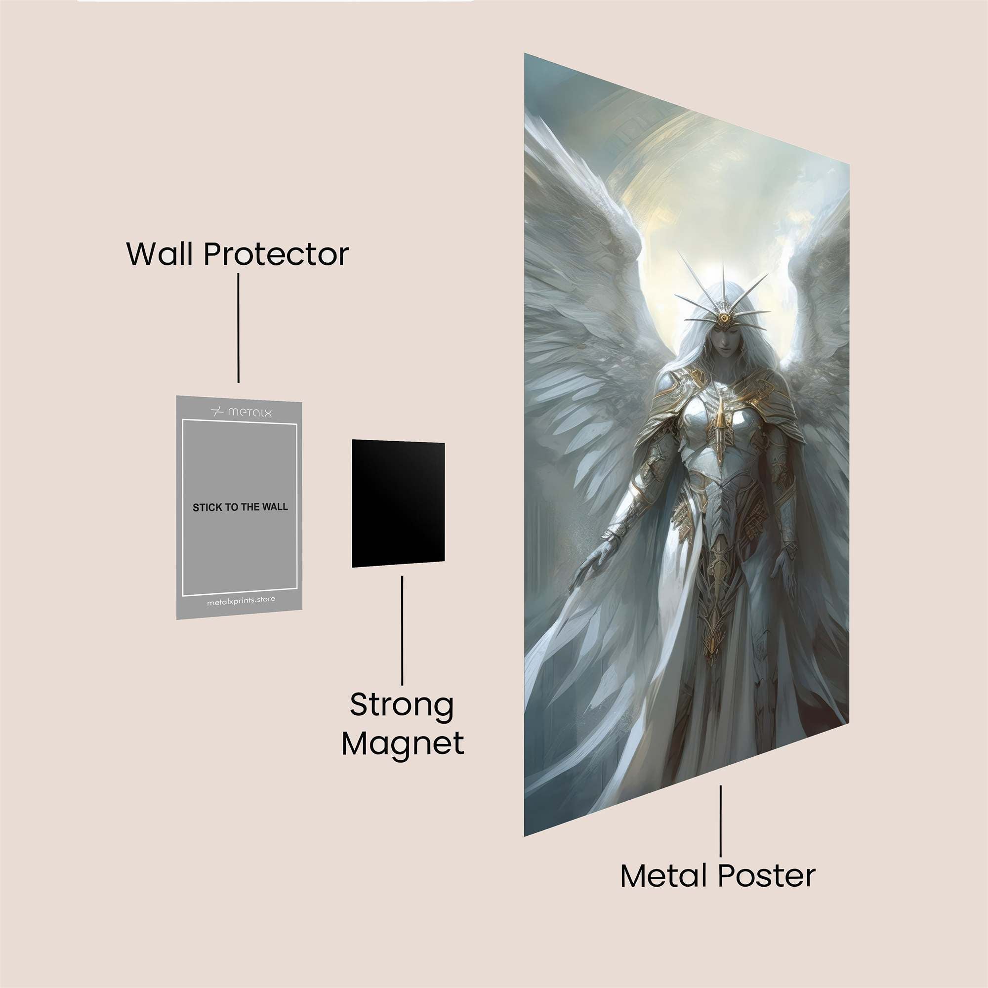 Celestial Grace Safe Wall Magnetic / M