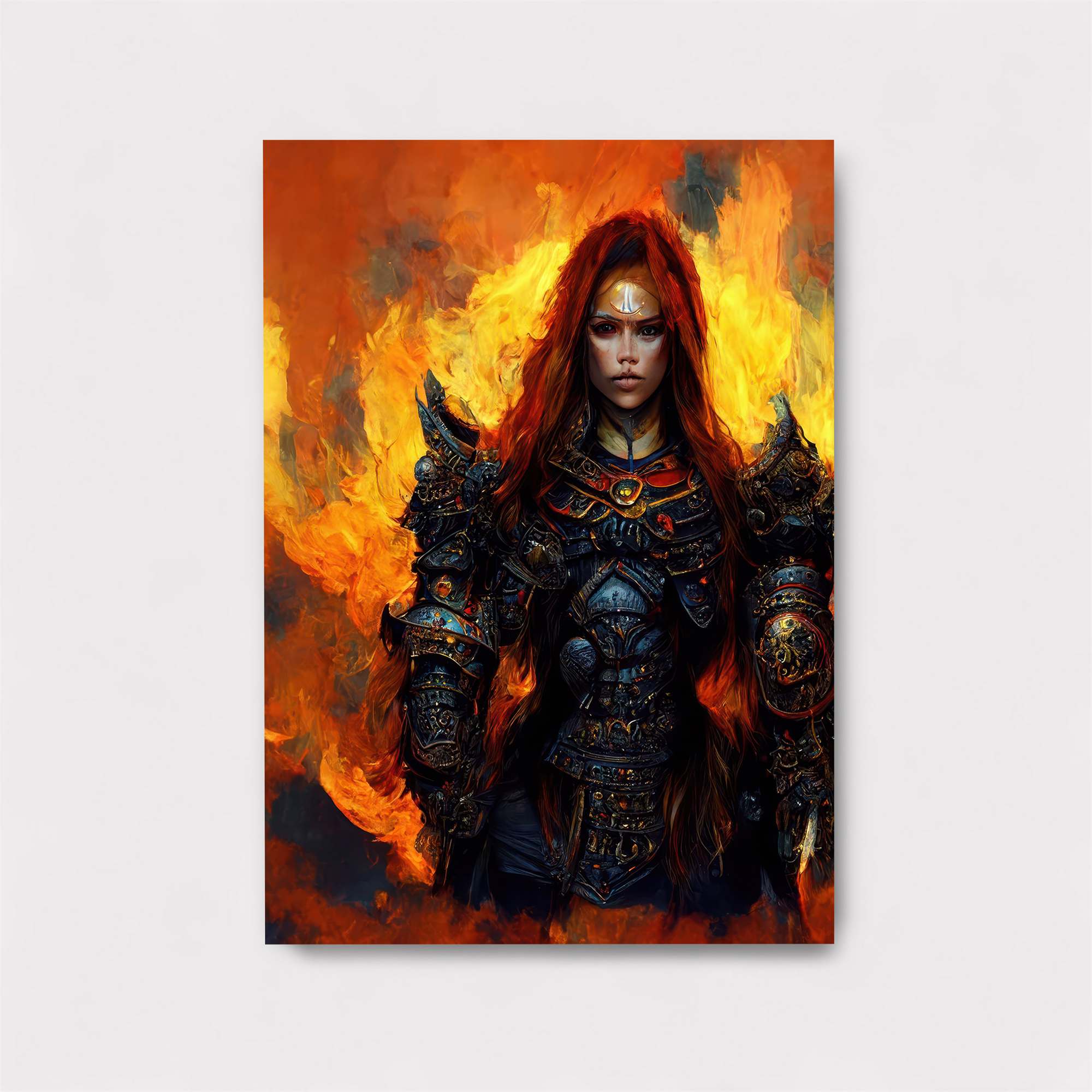 Flame Warrior Safe Wall Magnetic / M