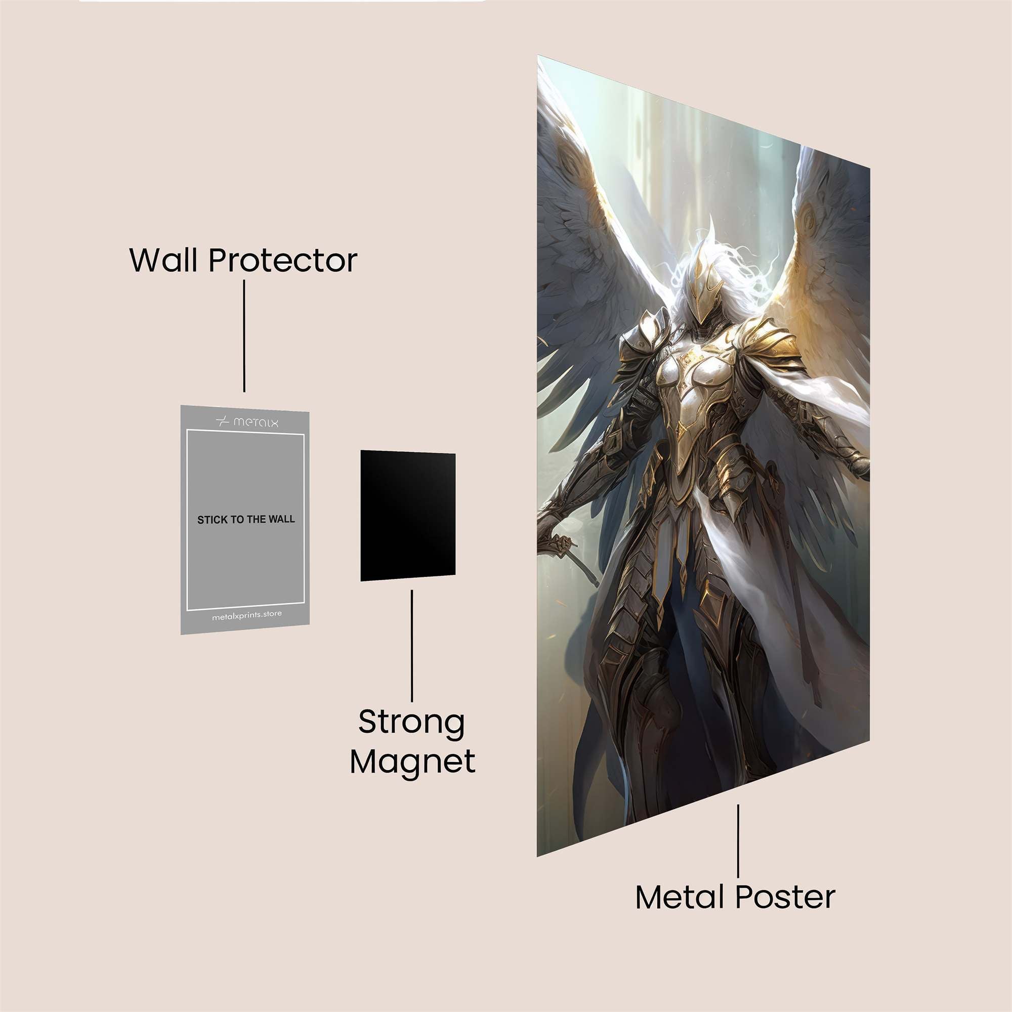 Archangel Radiant Safe Wall Magnetic / M