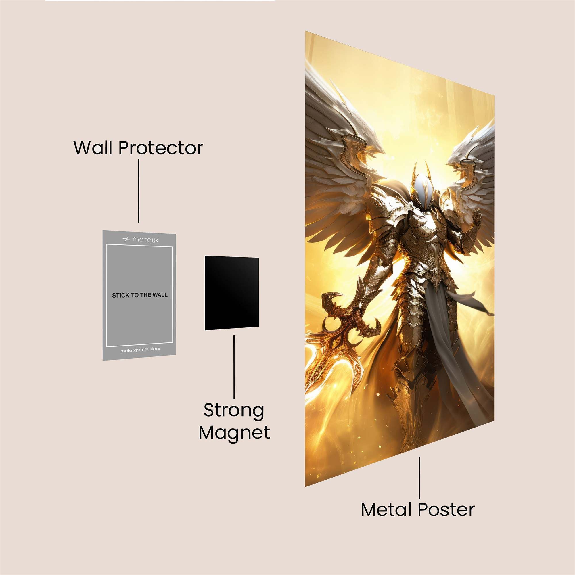 Angel Radiance Safe Wall Magnetic / M