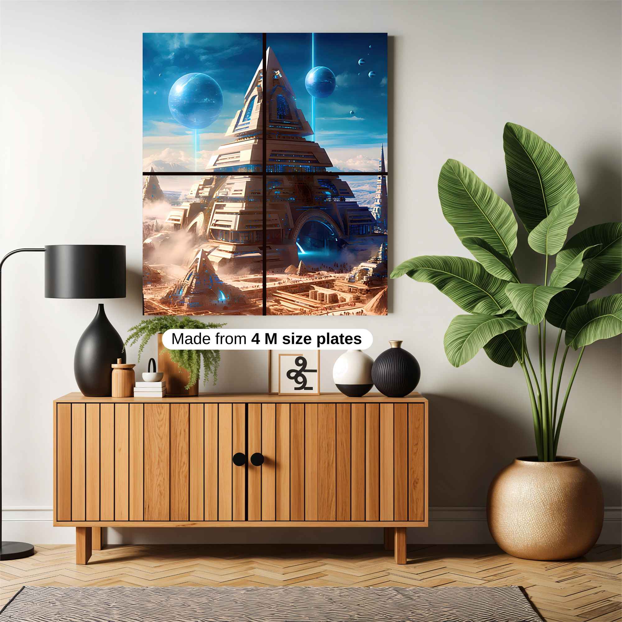 Pyramidic Serenity Safe Wall Magnetic / M