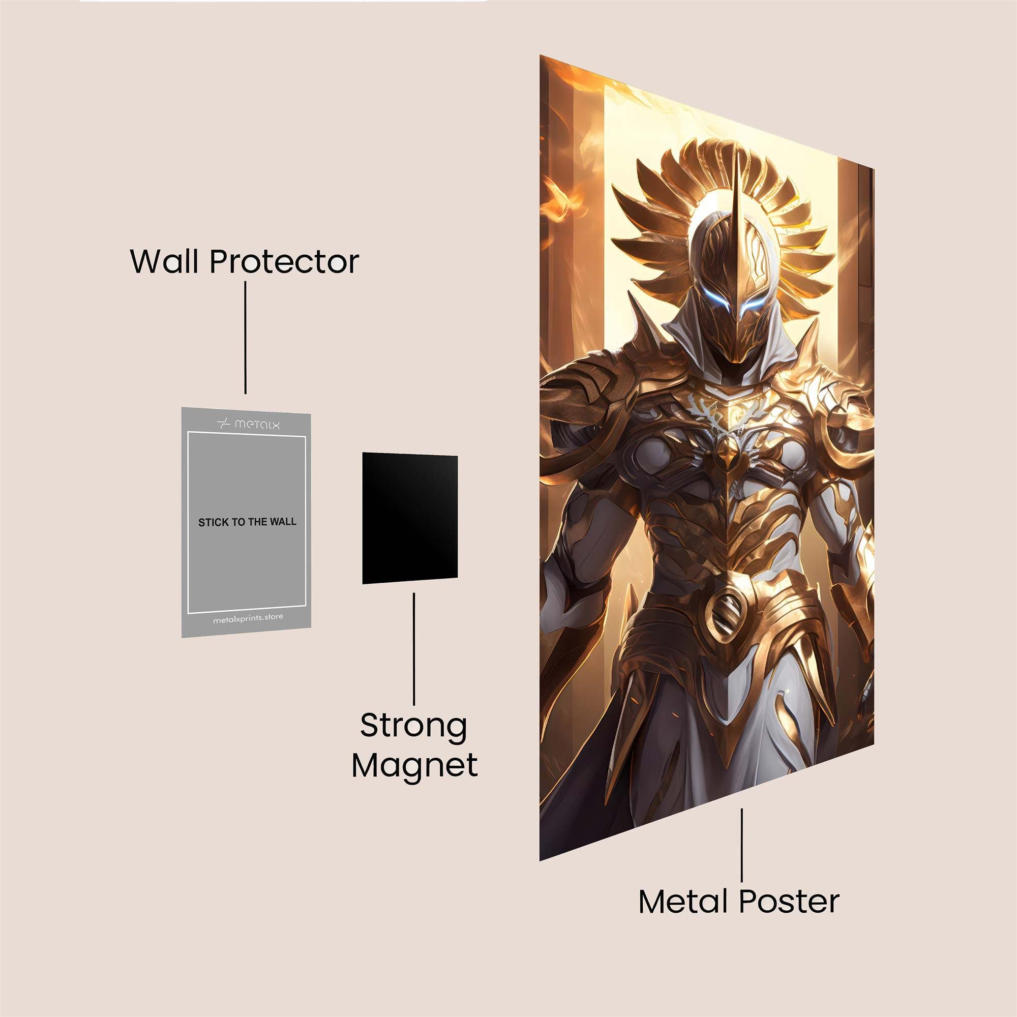 Solar Majesty Safe Wall Magnetic / M