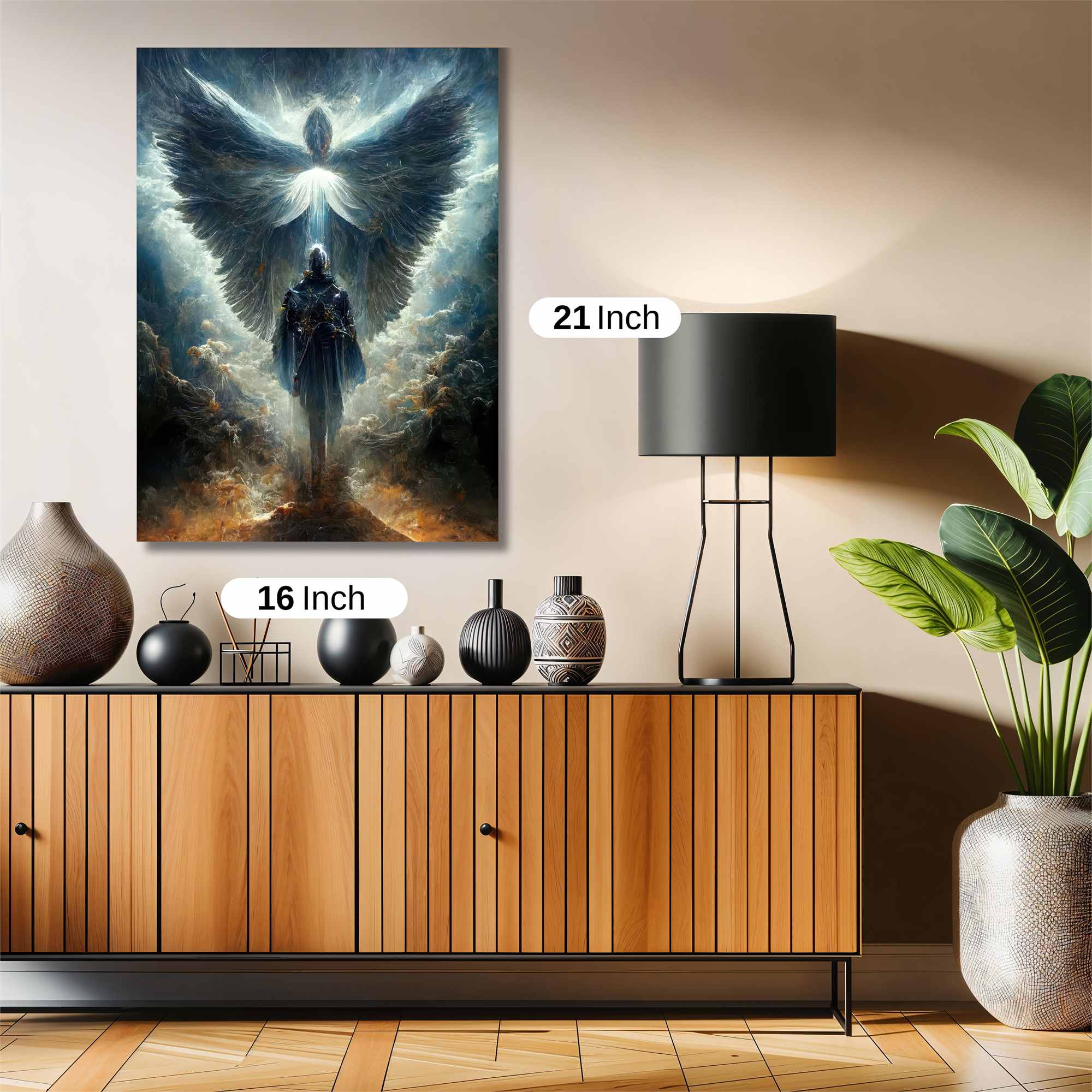 Angel Ascendant Safe Wall Magnetic / M