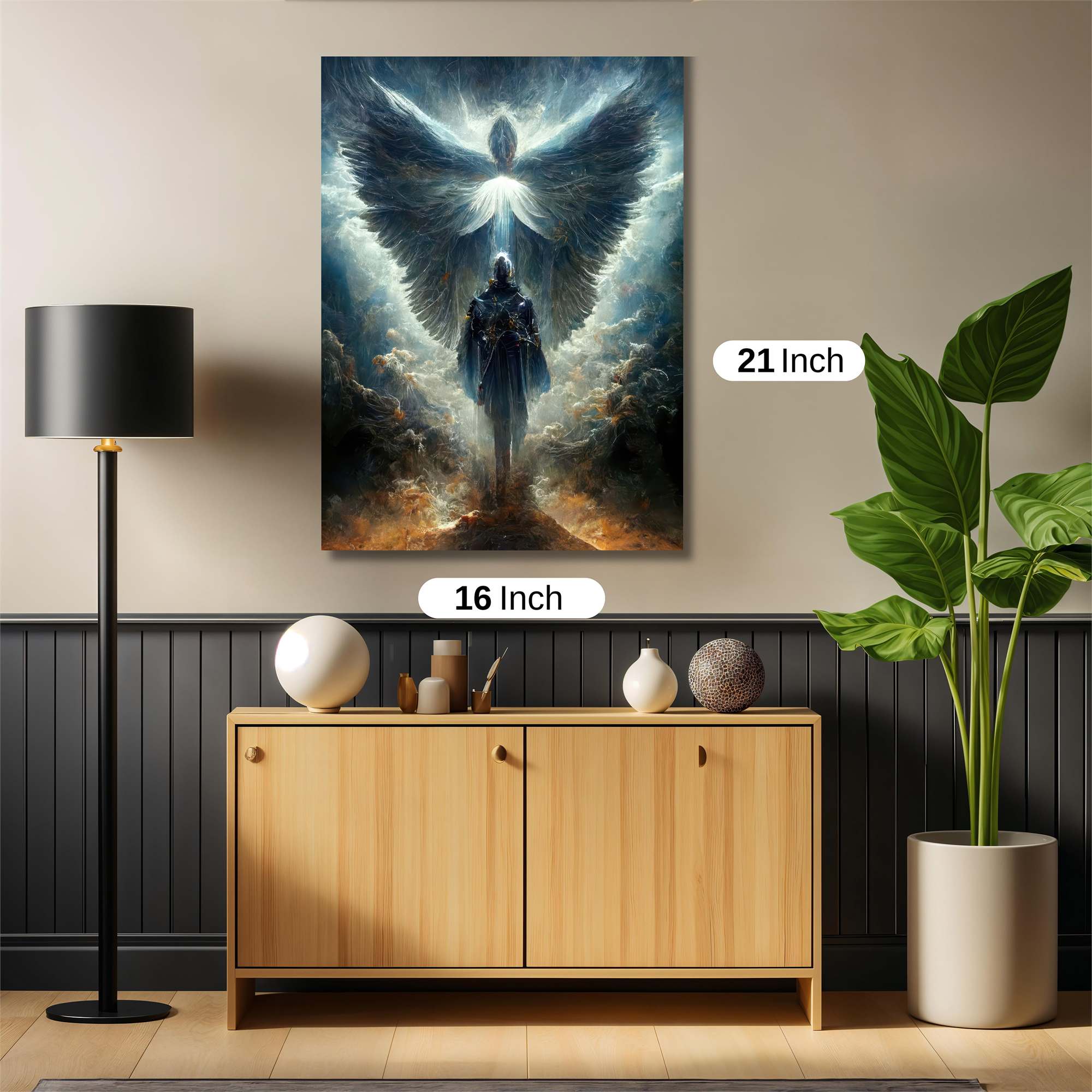Angel Ascendant Safe Wall Magnetic / M