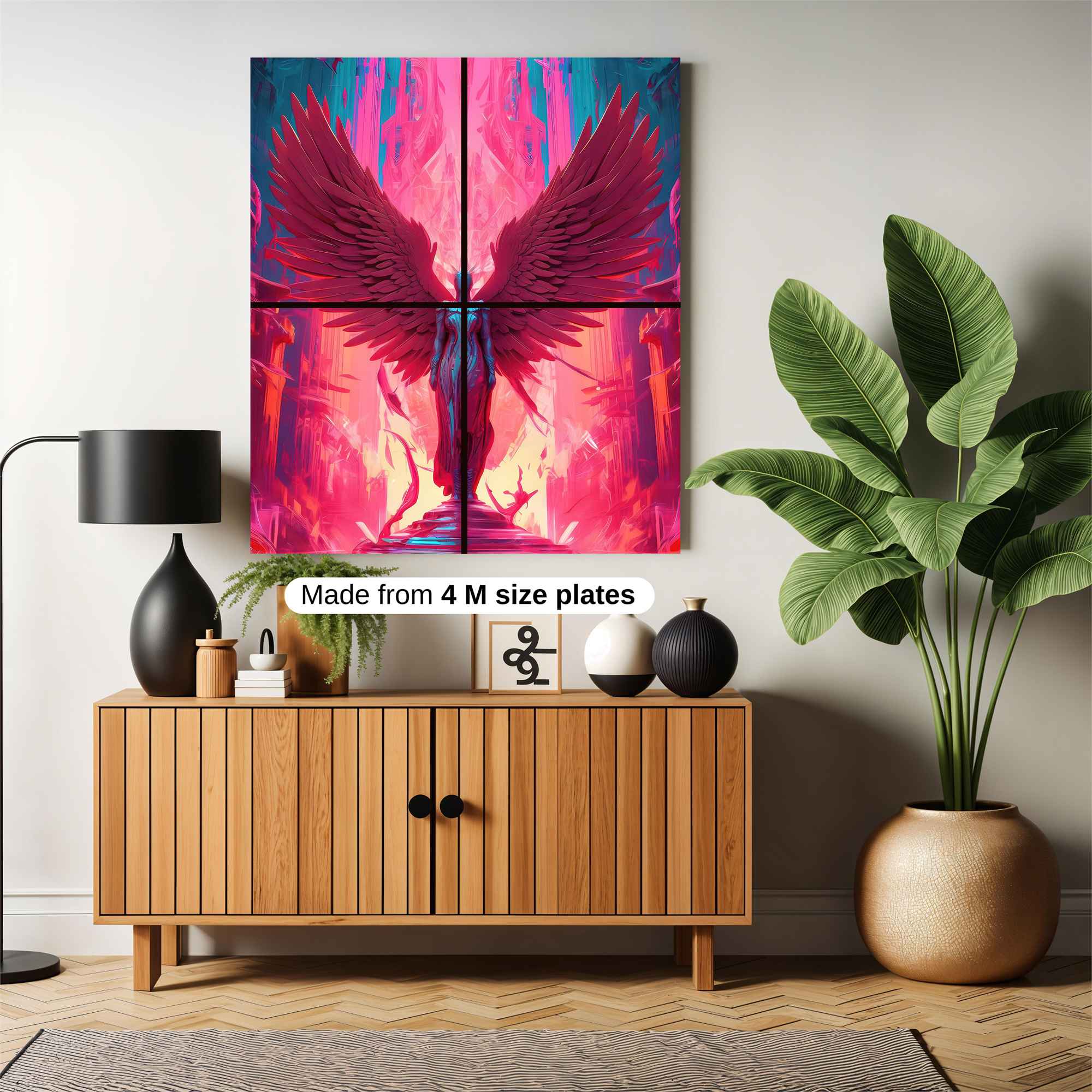 Angel Ascent Safe Wall Magnetic / M
