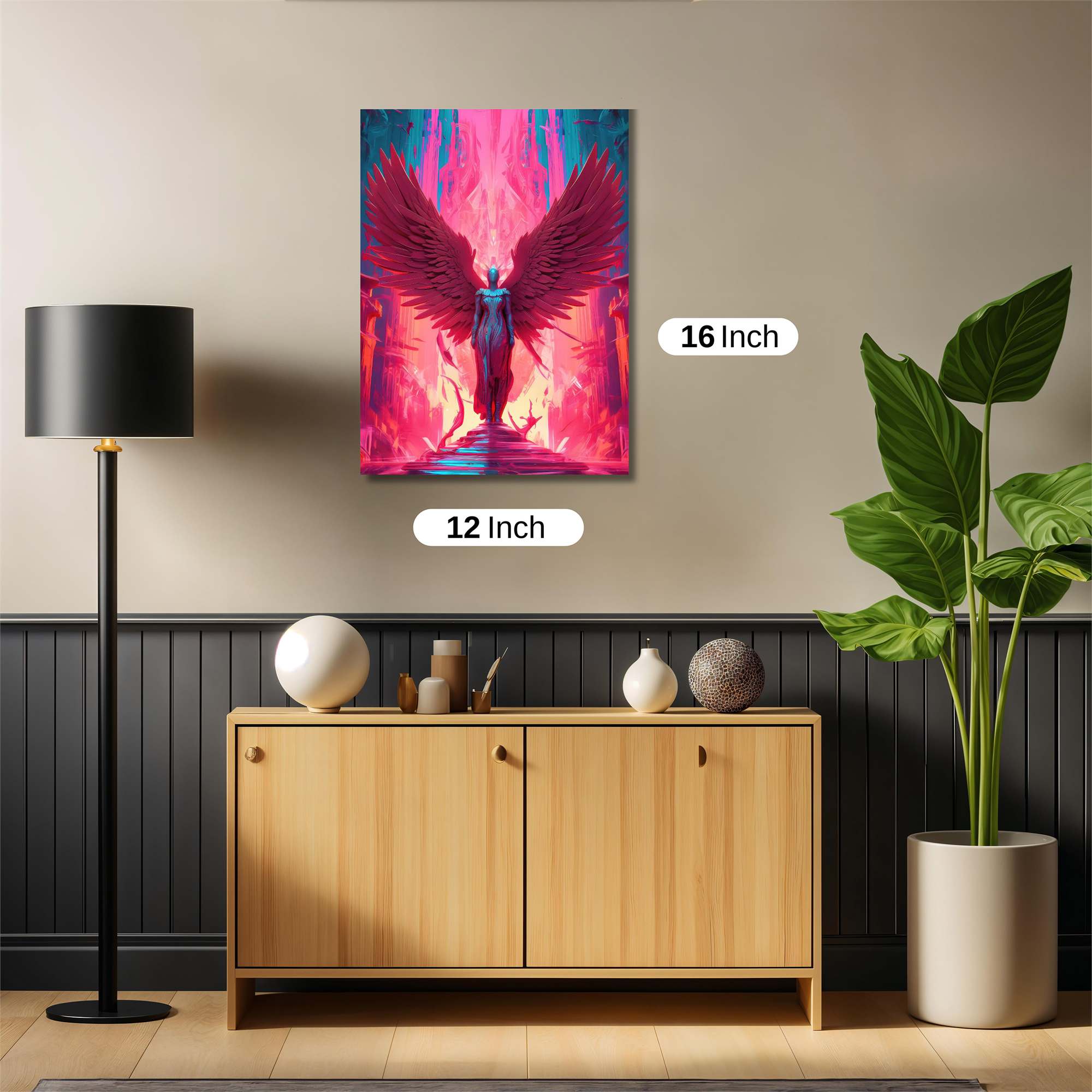 Angel Ascent Safe Wall Magnetic / M