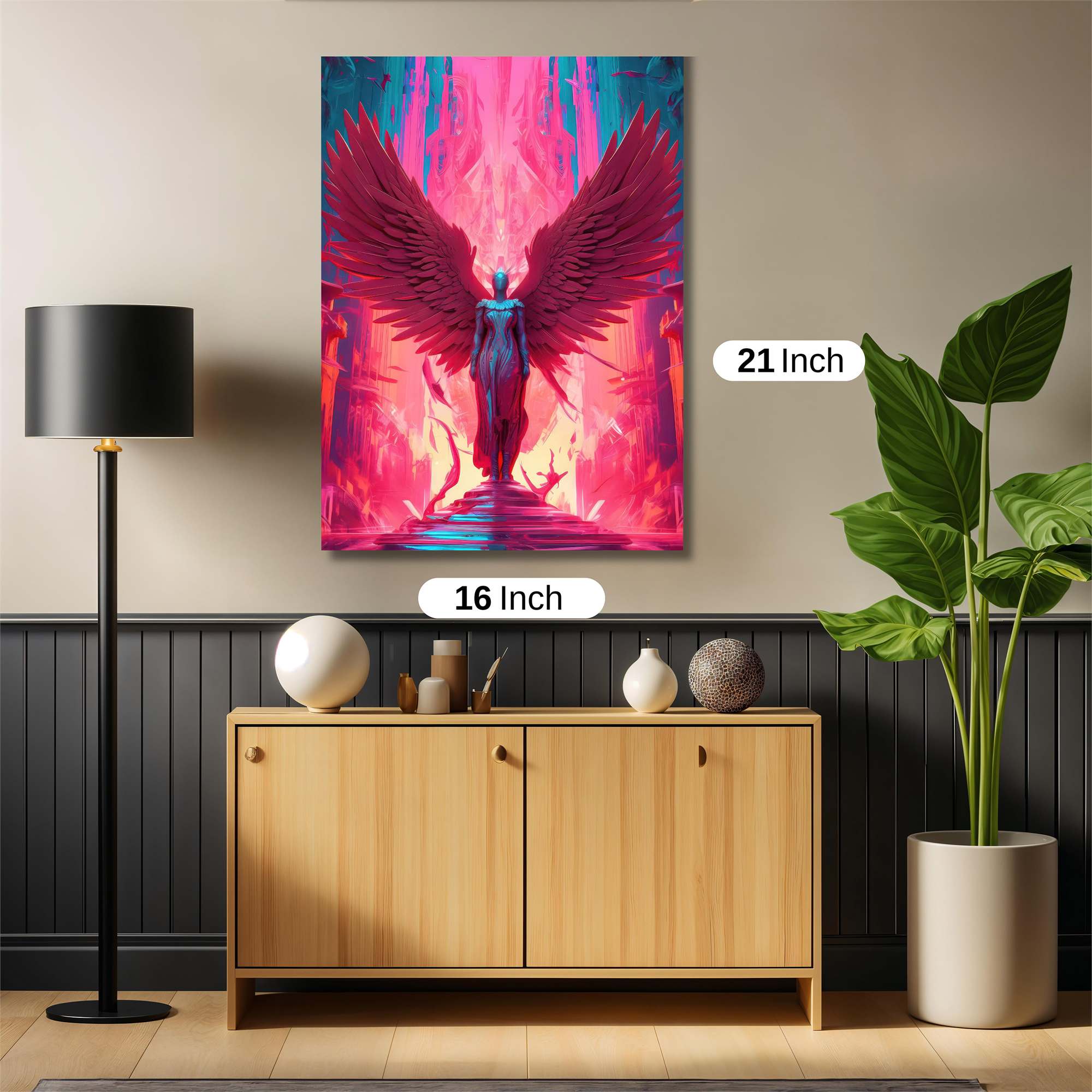 Angel Ascent Safe Wall Magnetic / M