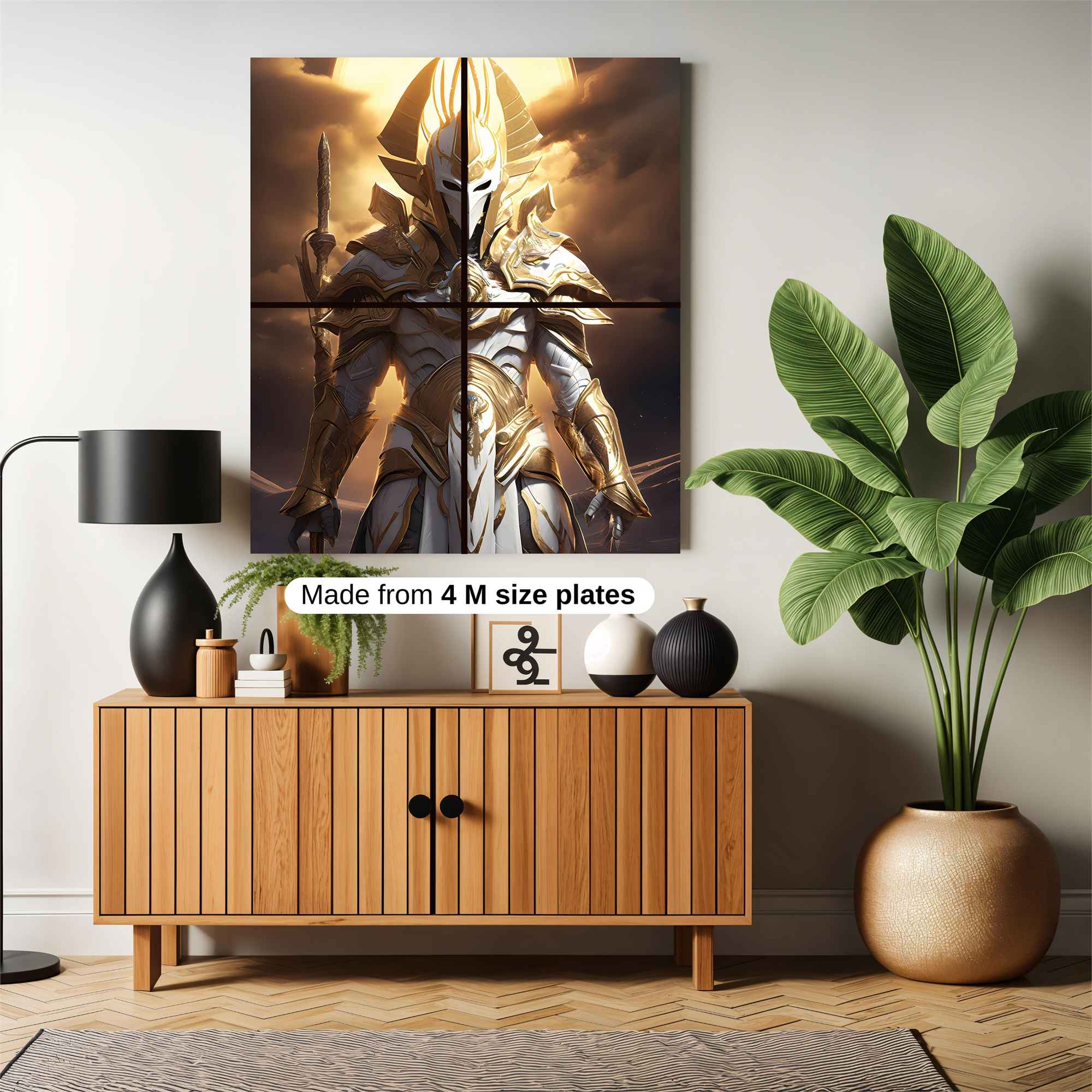 Sunlit Sentinel Safe Wall Magnetic / M